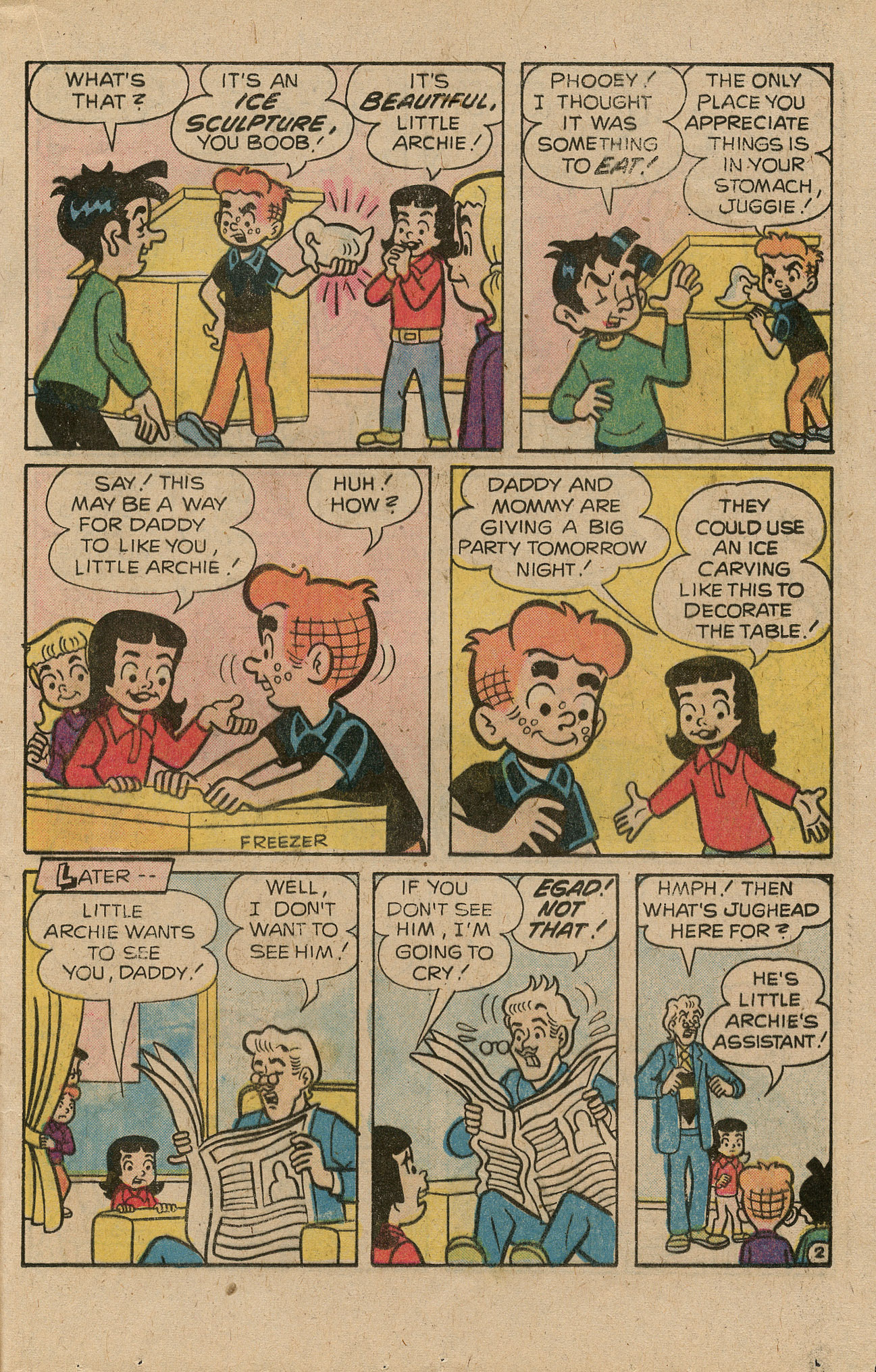 Read online Archie's TV Laugh-Out comic -  Issue #65 - 21