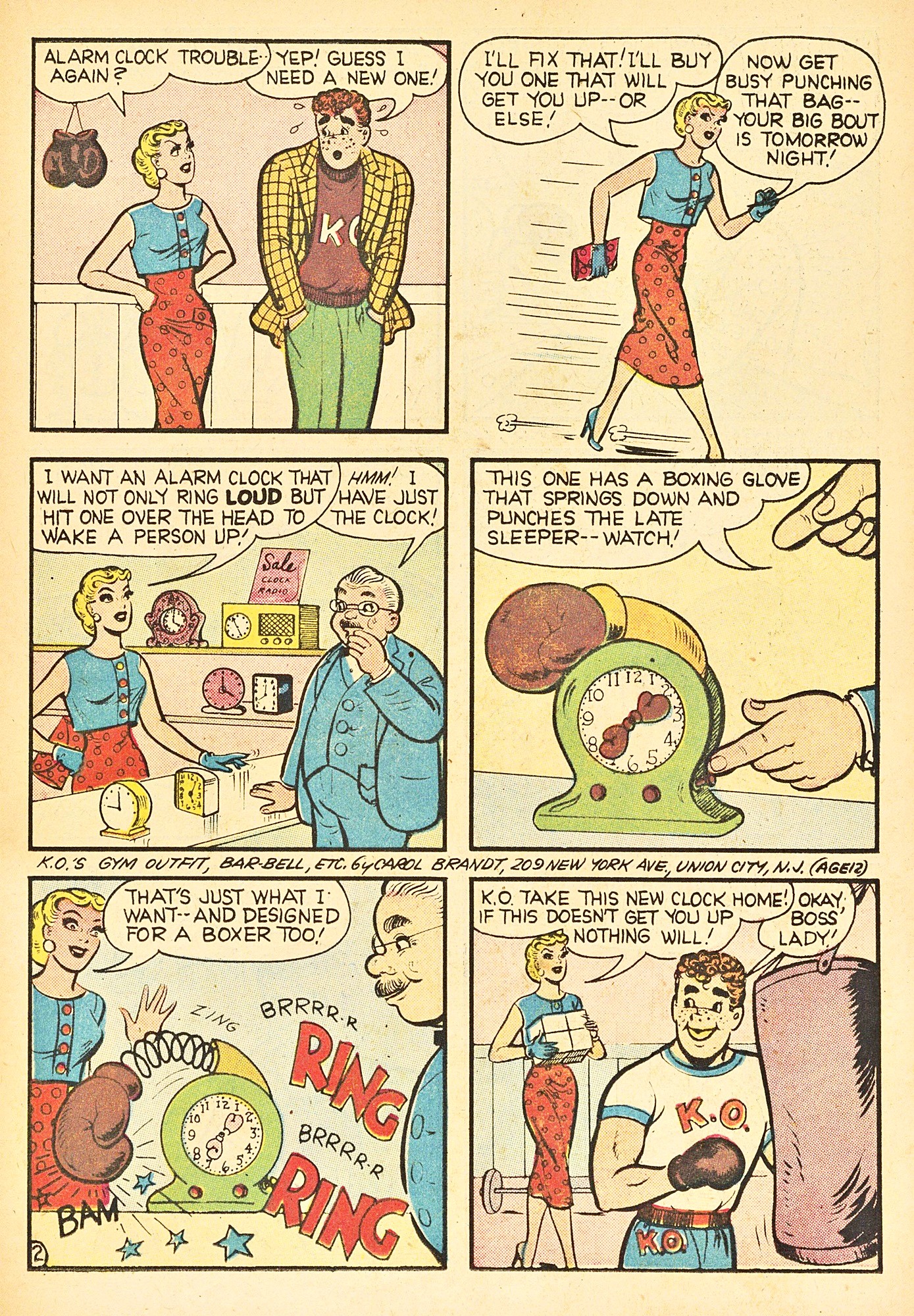 Read online Katy Keene (1949) comic -  Issue #36 - 23