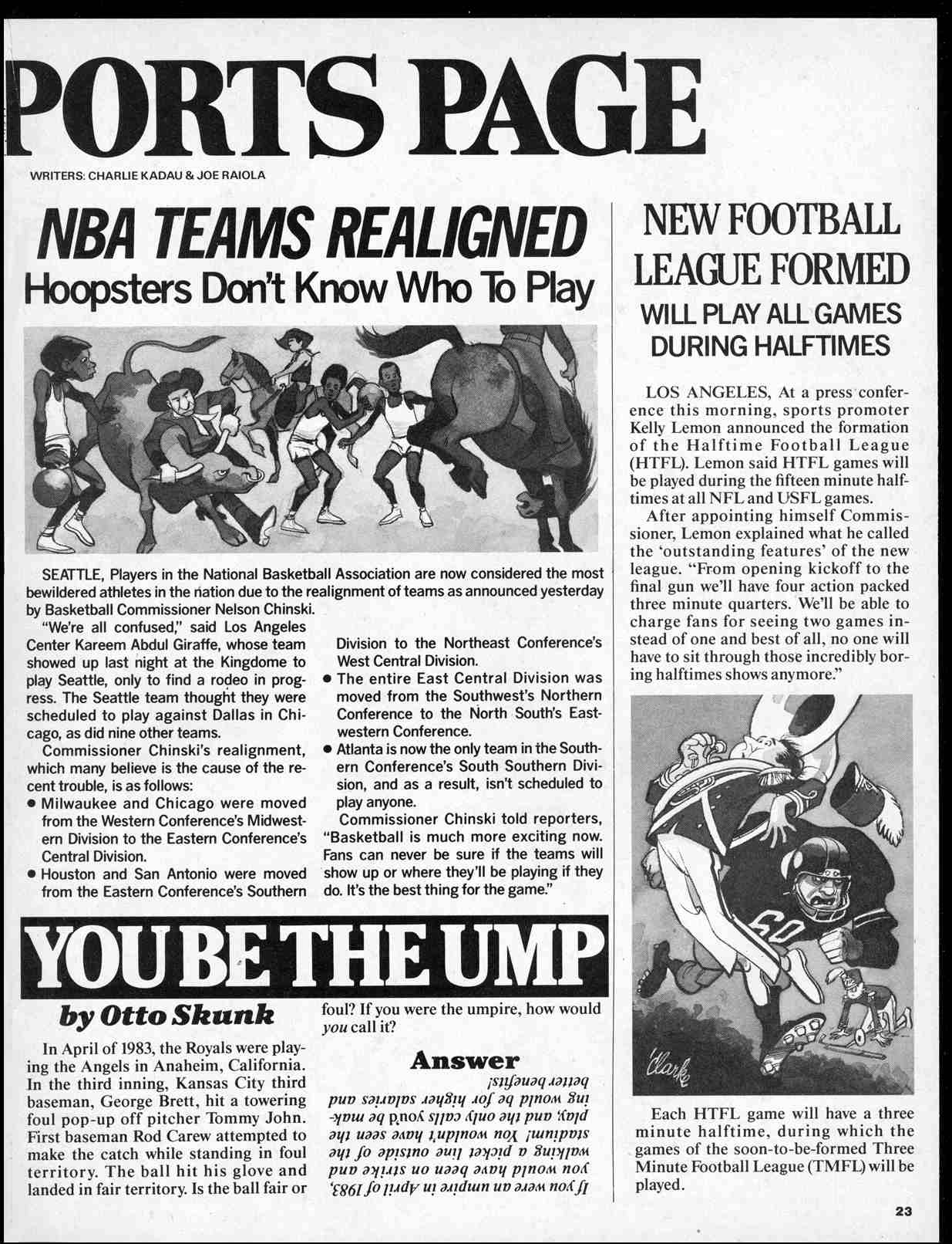 Read online MAD comic -  Issue #257 - 25