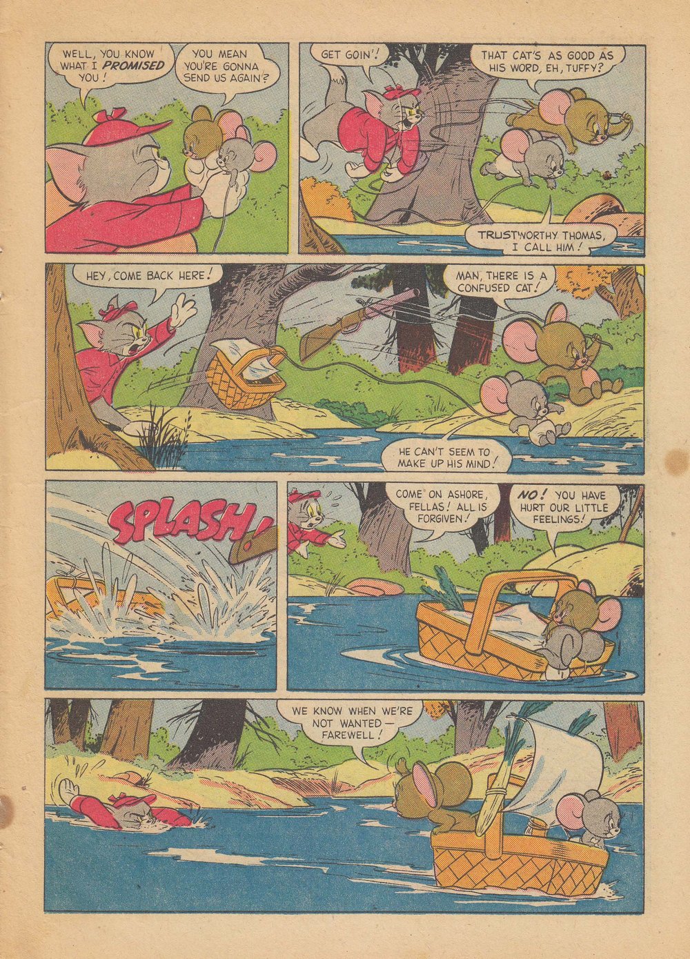 Read online Tom & Jerry Comics comic -  Issue #136 - 7