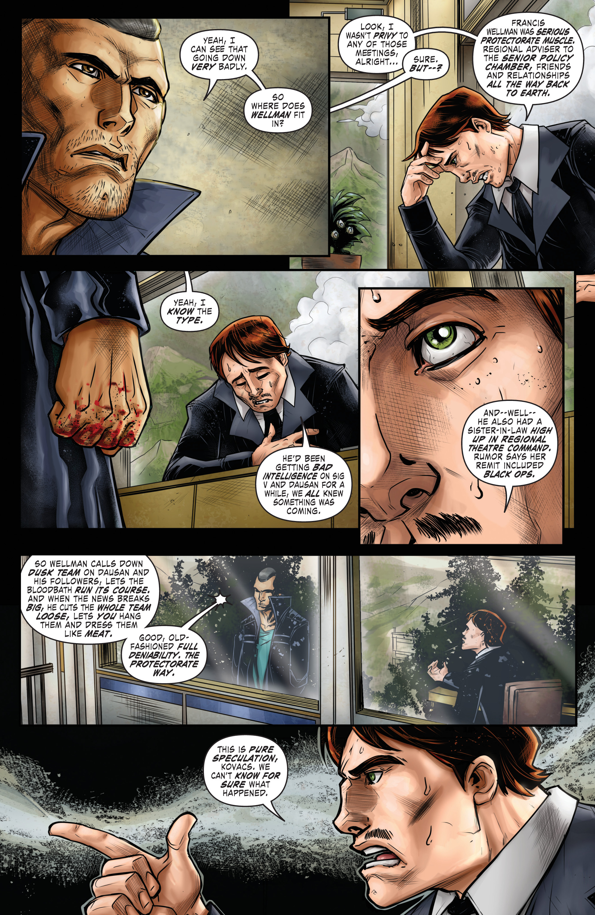 Read online Altered Carbon: Download Blues comic -  Issue # TPB - 86