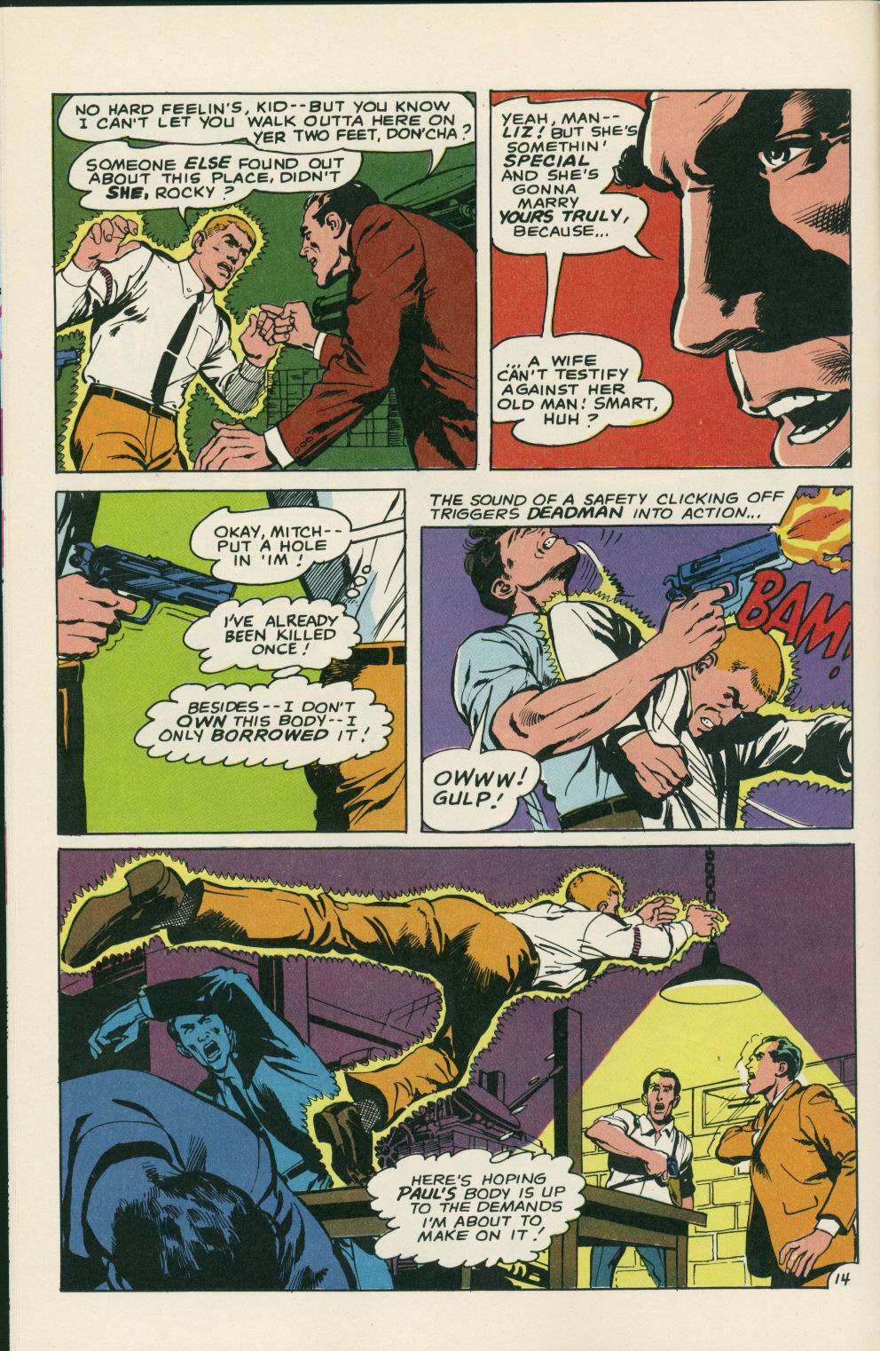 Read online Deadman (1985) comic -  Issue #2 - 16