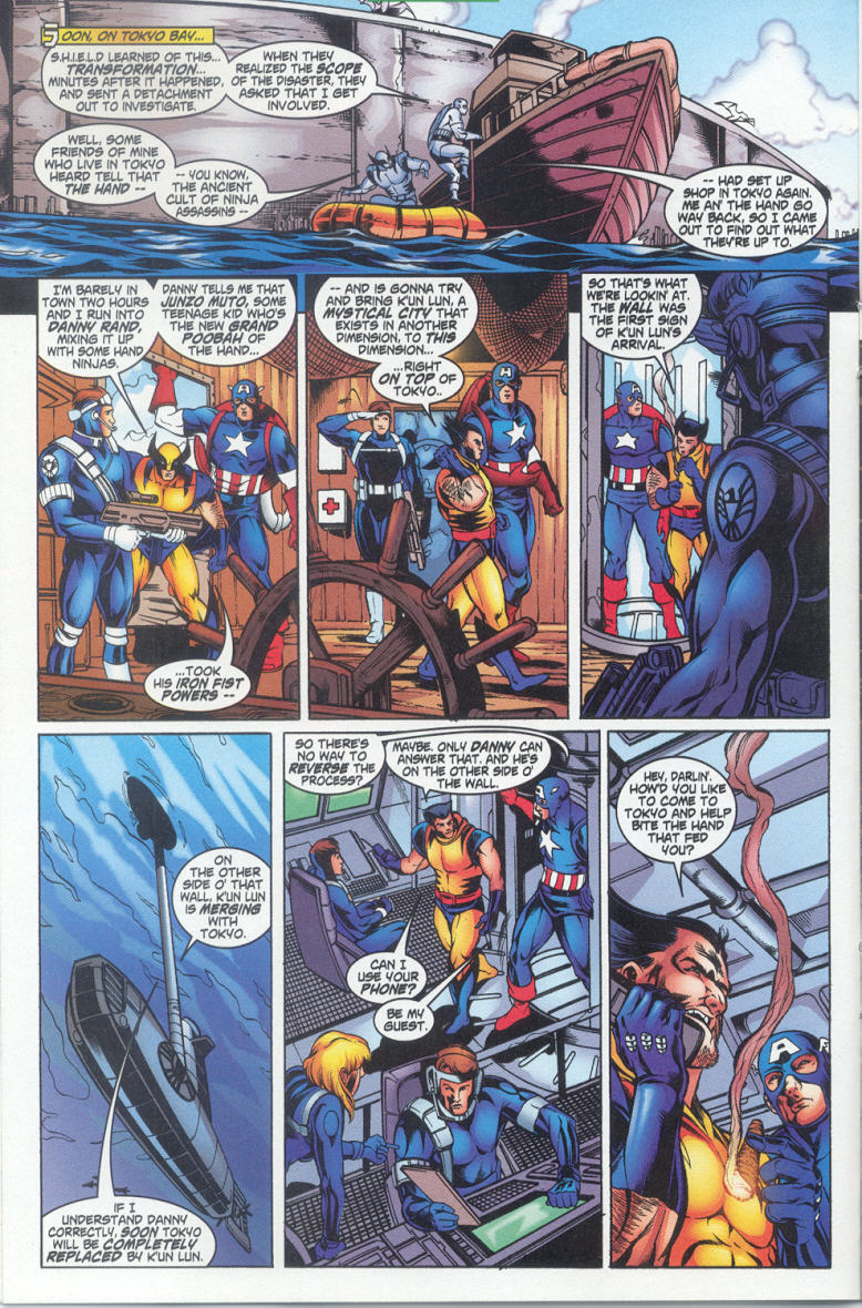 Read online Iron Fist / Wolverine comic -  Issue #2 - 11