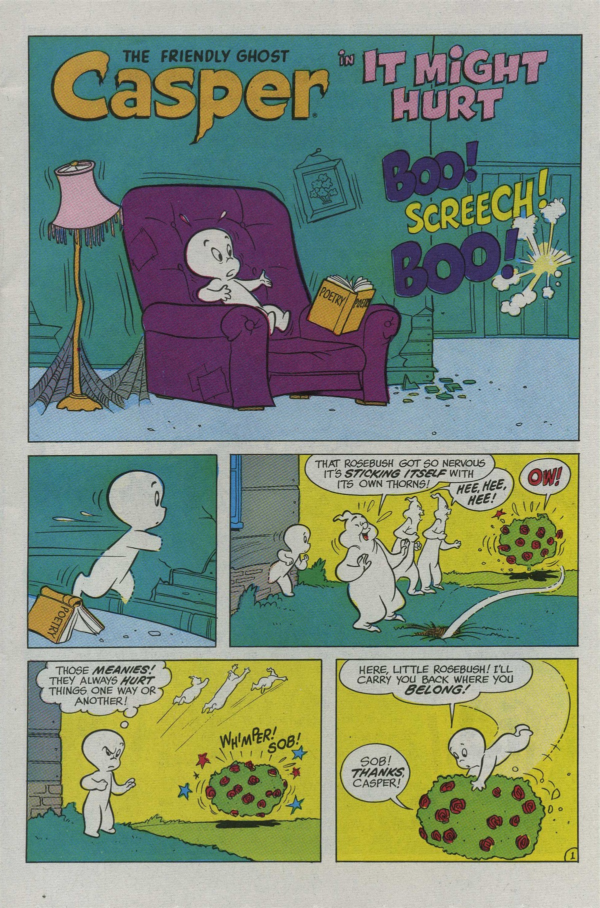 Read online Casper the Friendly Ghost (1991) comic -  Issue #18 - 3