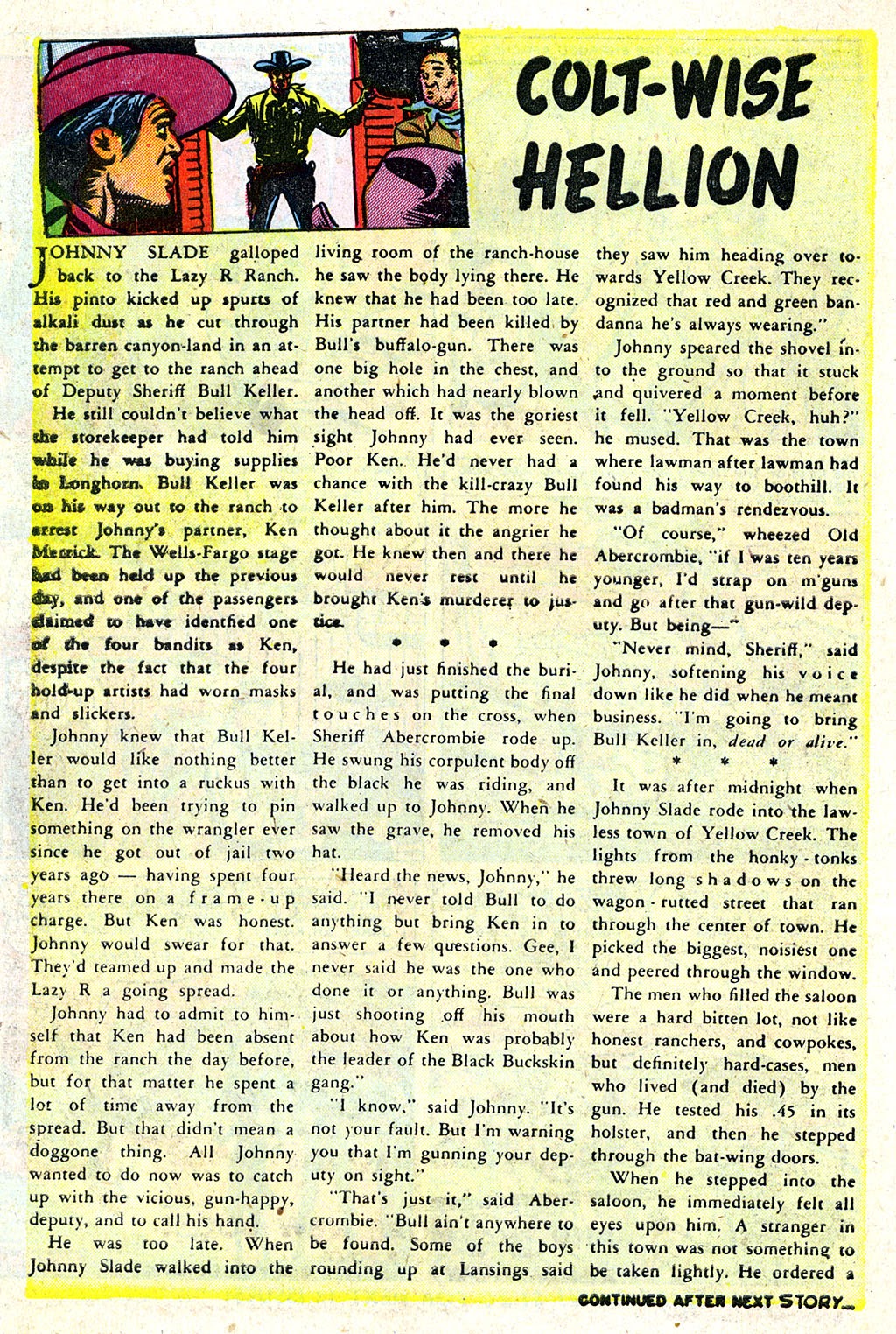 Read online Two Gun Western (1950) comic -  Issue #10 - 10