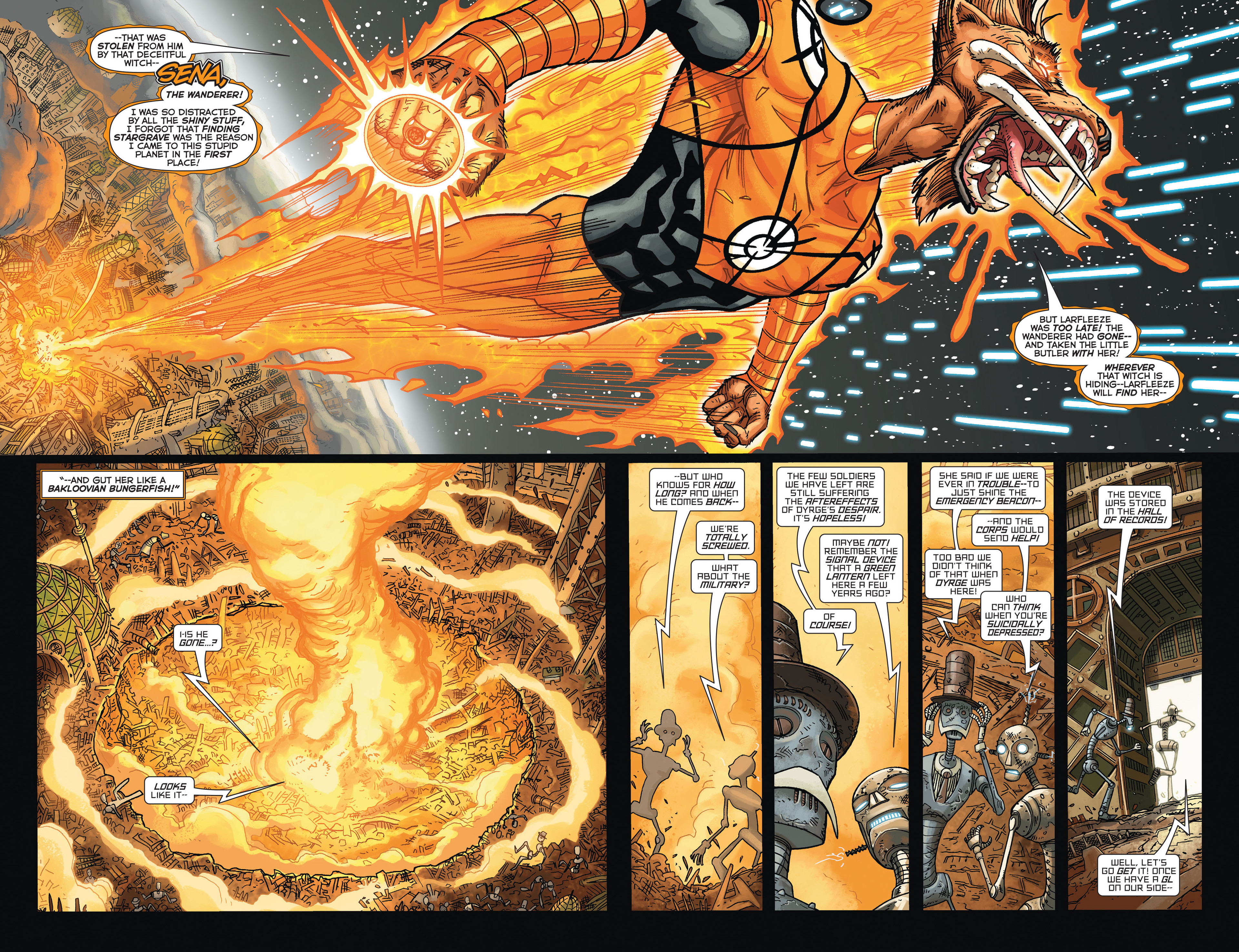 Read online Larfleeze comic -  Issue #8 - 6