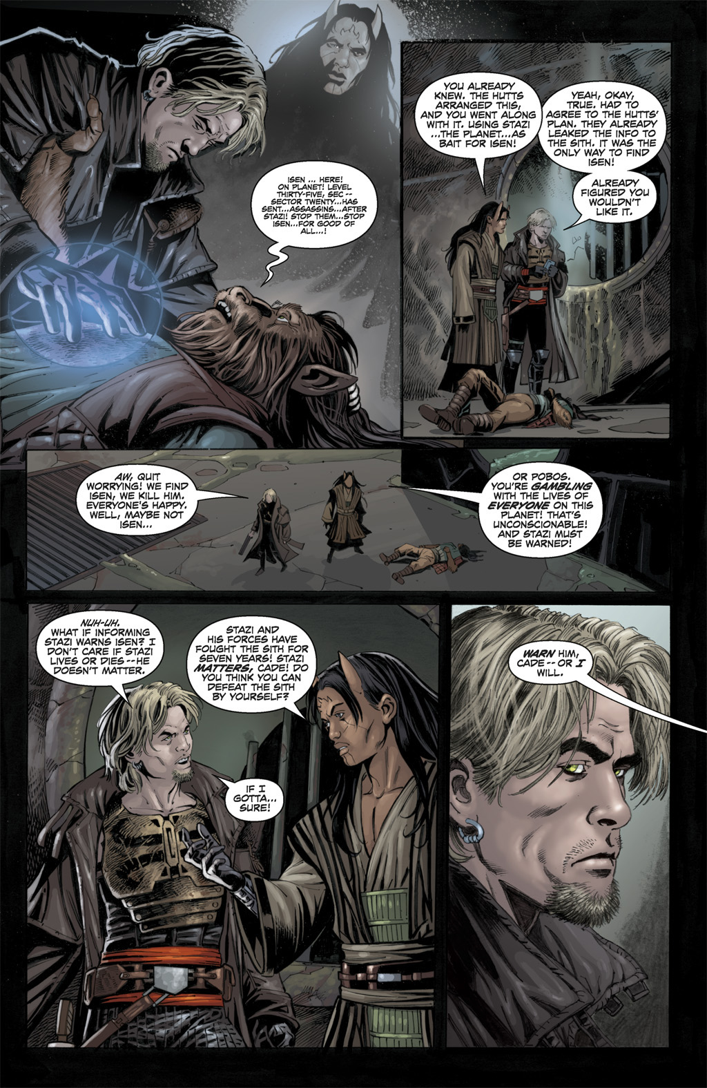 Read online Star Wars: Legacy (2006) comic -  Issue #49 - 22