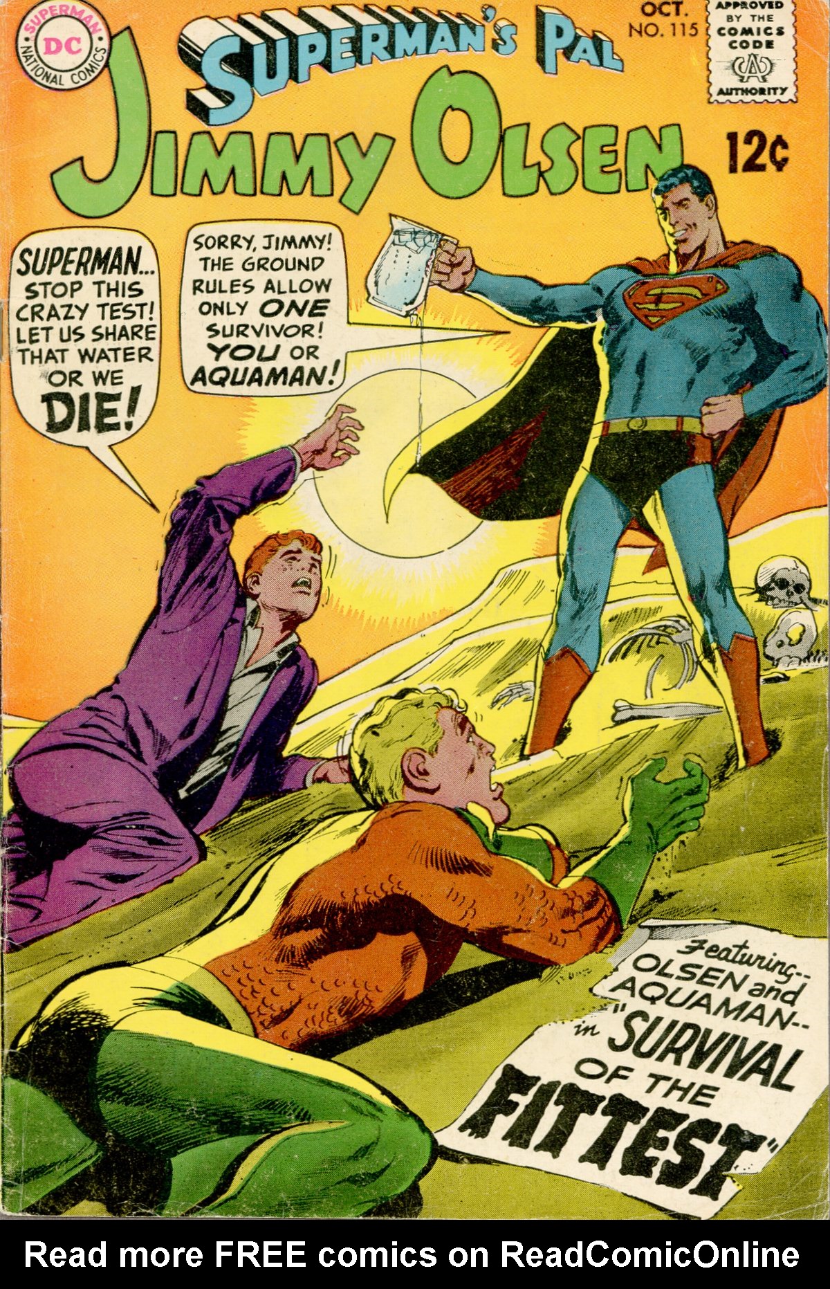 Read online Superman's Pal Jimmy Olsen comic -  Issue #115 - 1