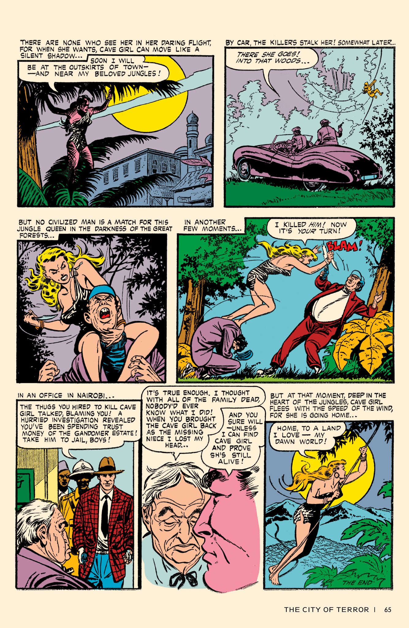 Read online Bob Powell's Complete Cave Girl comic -  Issue # TPB (Part 1) - 66