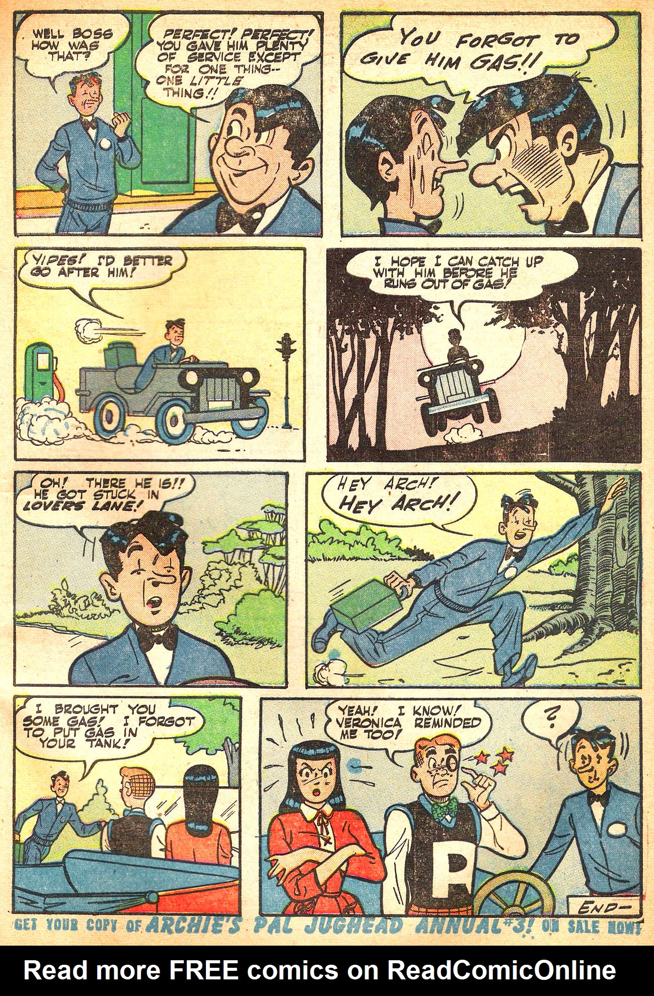 Read online Archie's Girls Betty and Veronica comic -  Issue # _Annual 3 - 59