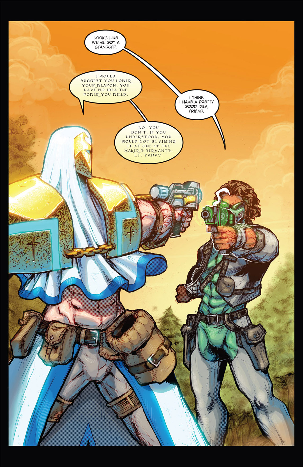 Read online Avengelyne (2011) comic -  Issue #8 - 10