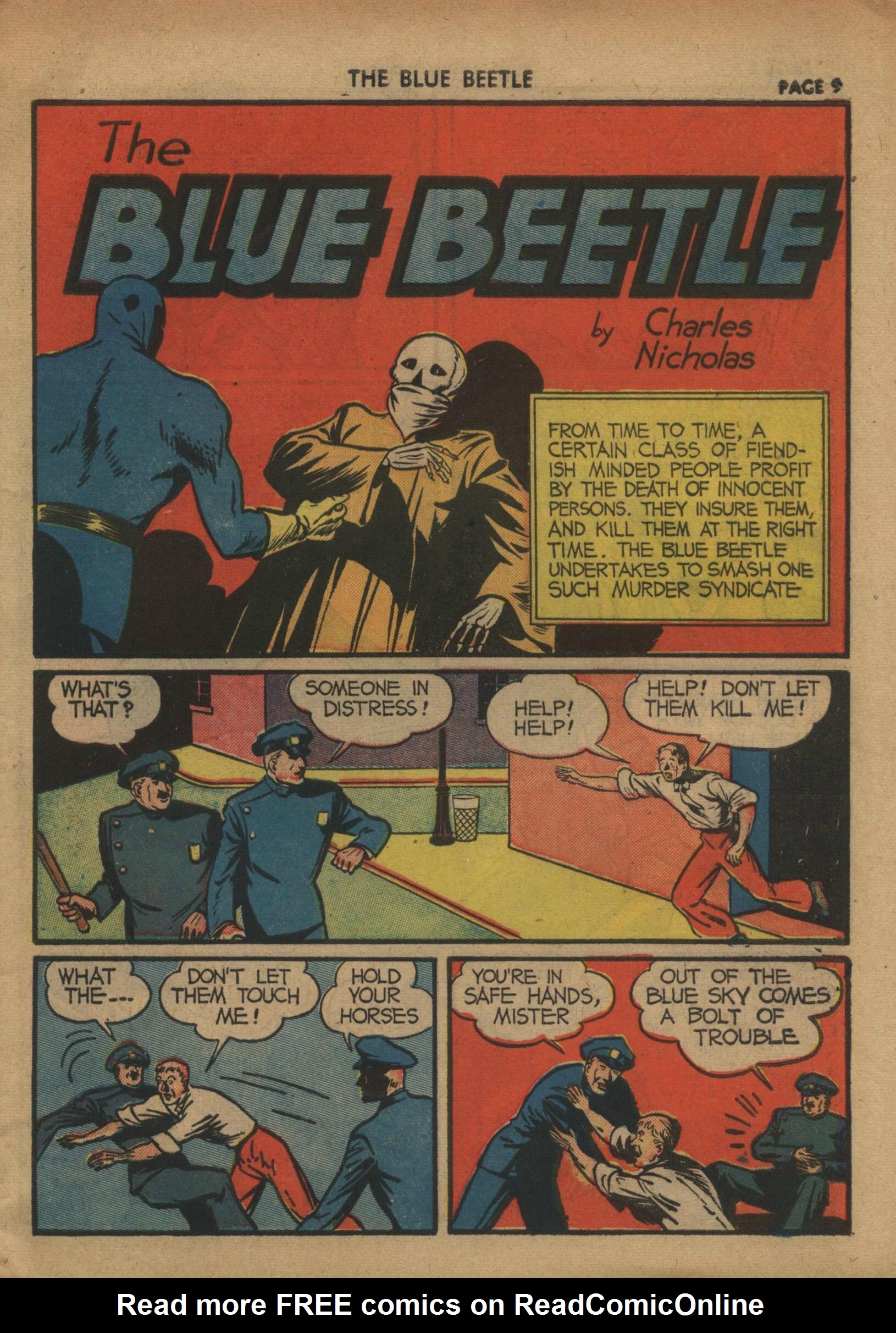 Read online The Blue Beetle comic -  Issue #2 - 11