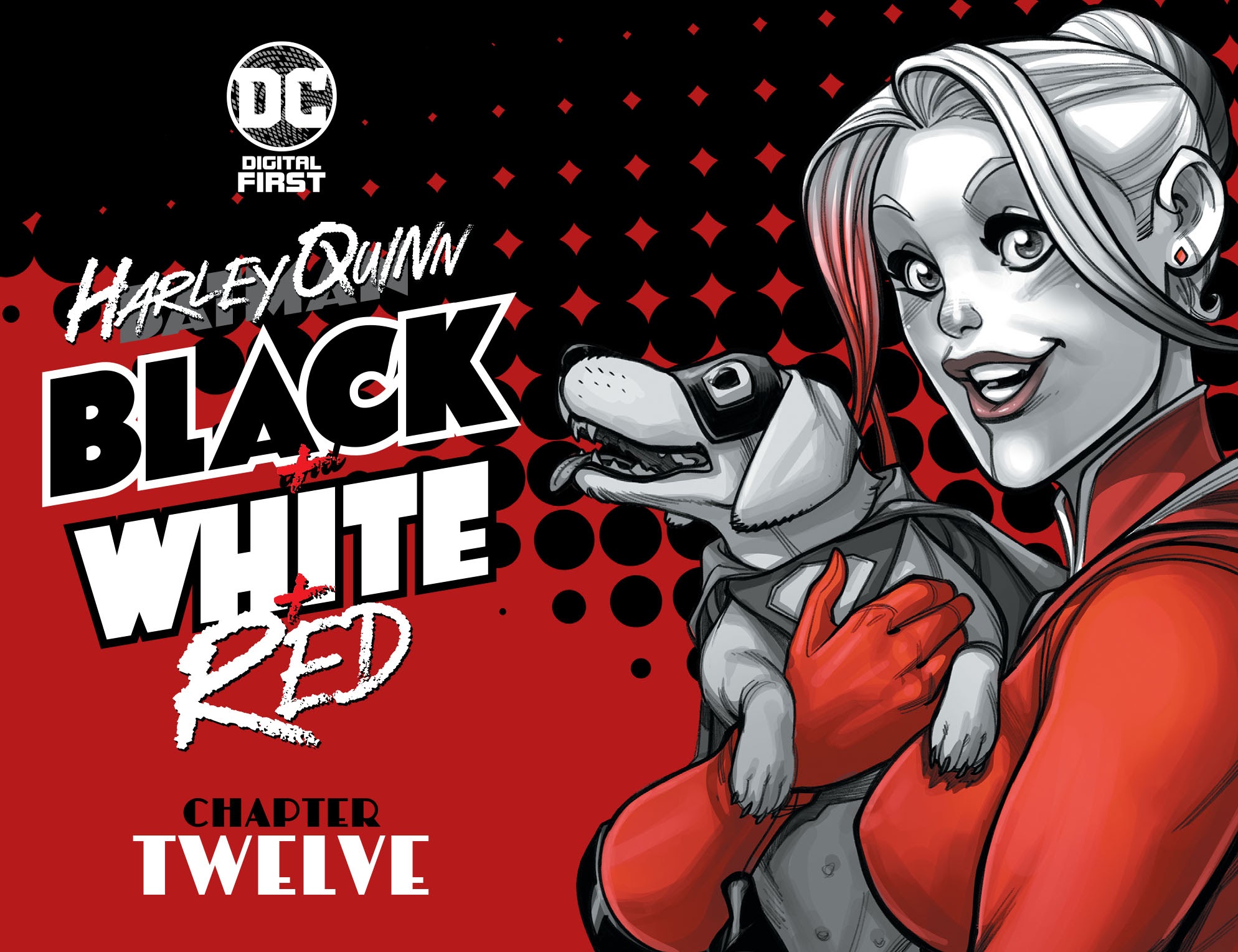 Read online Harley Quinn Black   White   Red comic -  Issue #12 - 1