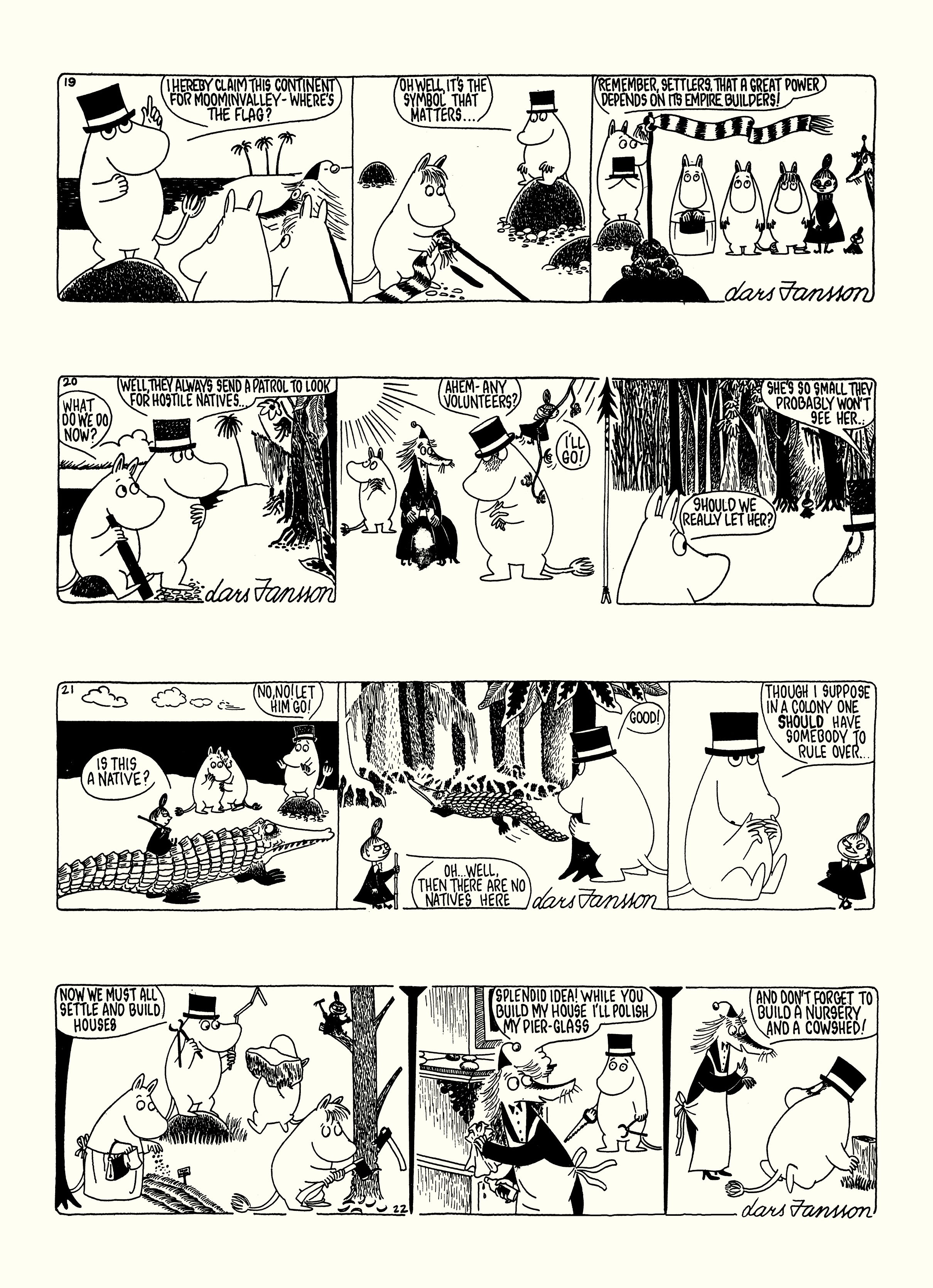 Read online Moomin: The Complete Lars Jansson Comic Strip comic -  Issue # TPB 7 - 11