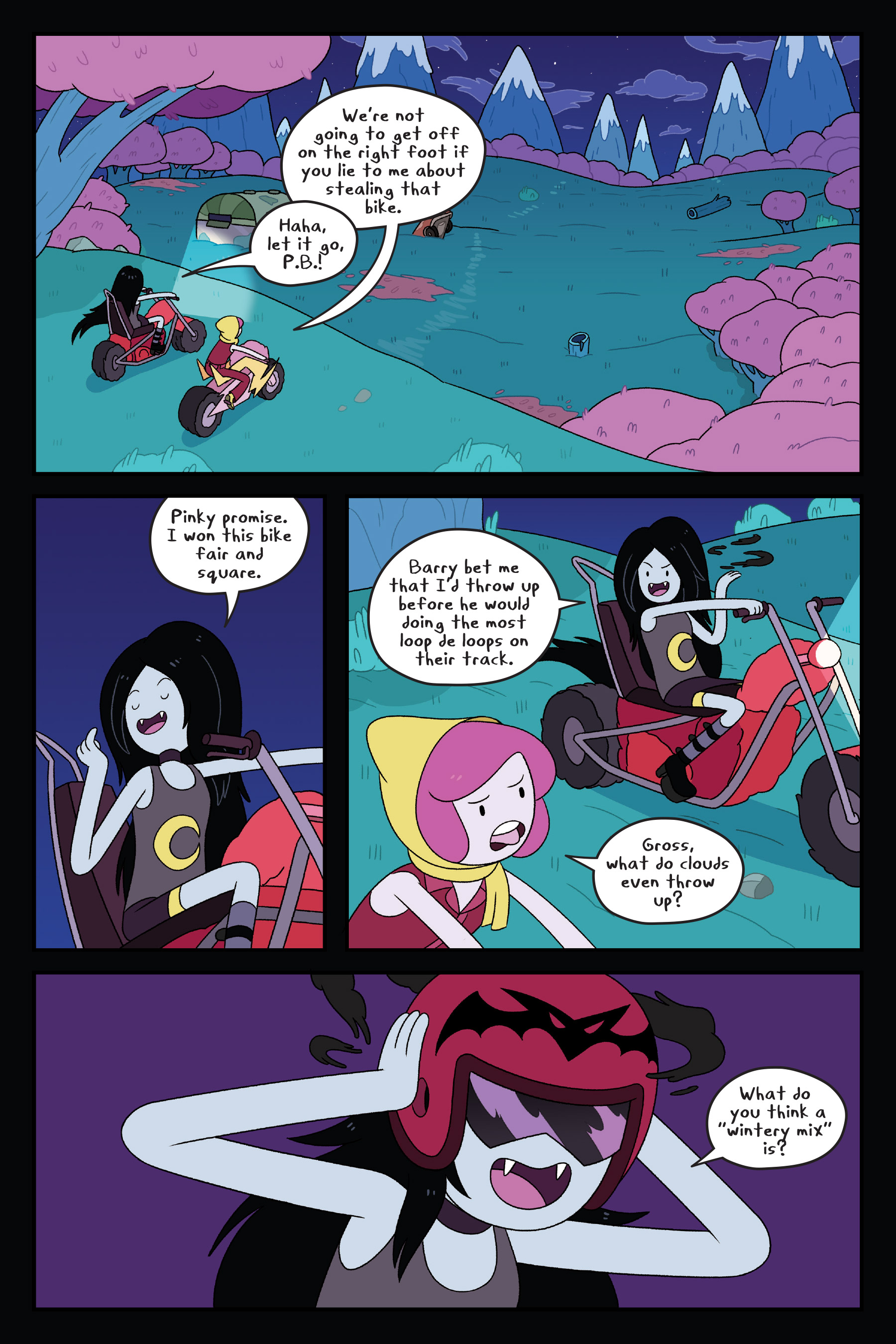 Read online Adventure Time: Thunder Road comic -  Issue # TPB - 119