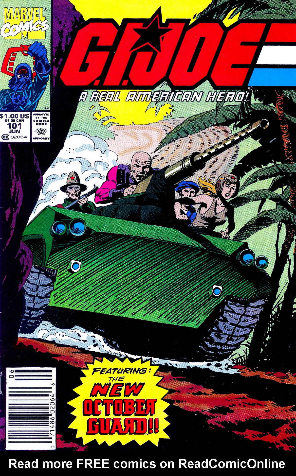 Read online G.I. Joe: A Real American Hero comic -  Issue #101 - 1