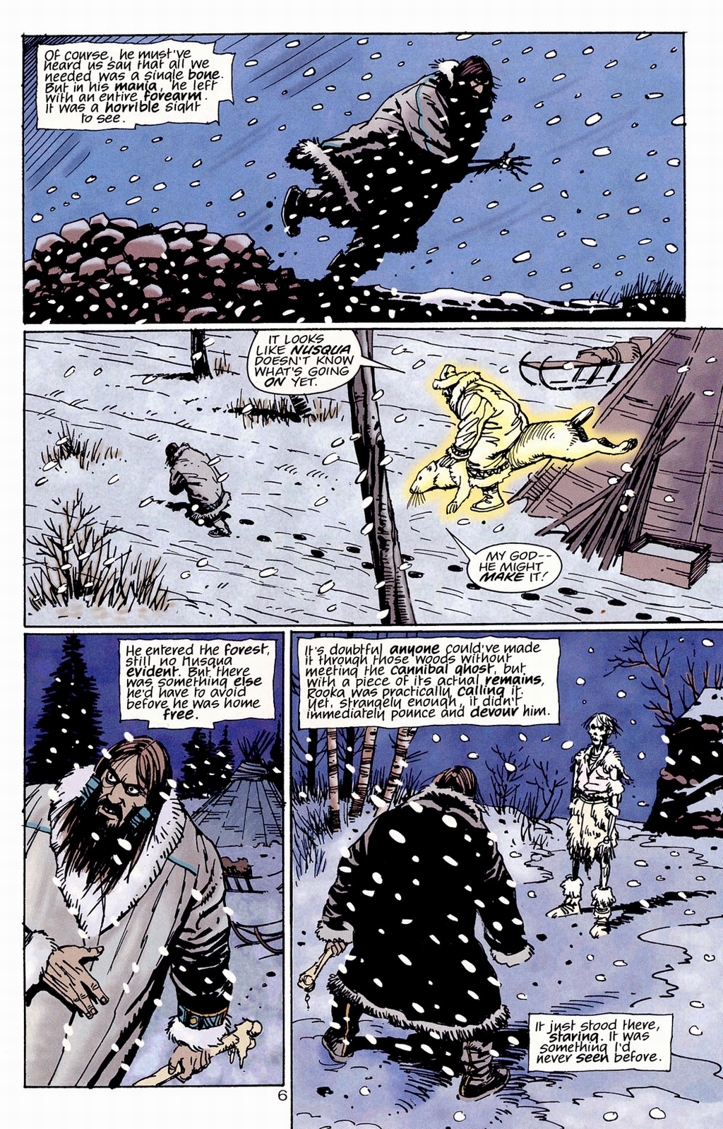 Read online Muktuk Wolfsbreath: Hard-Boiled Shaman comic -  Issue #3 - 7