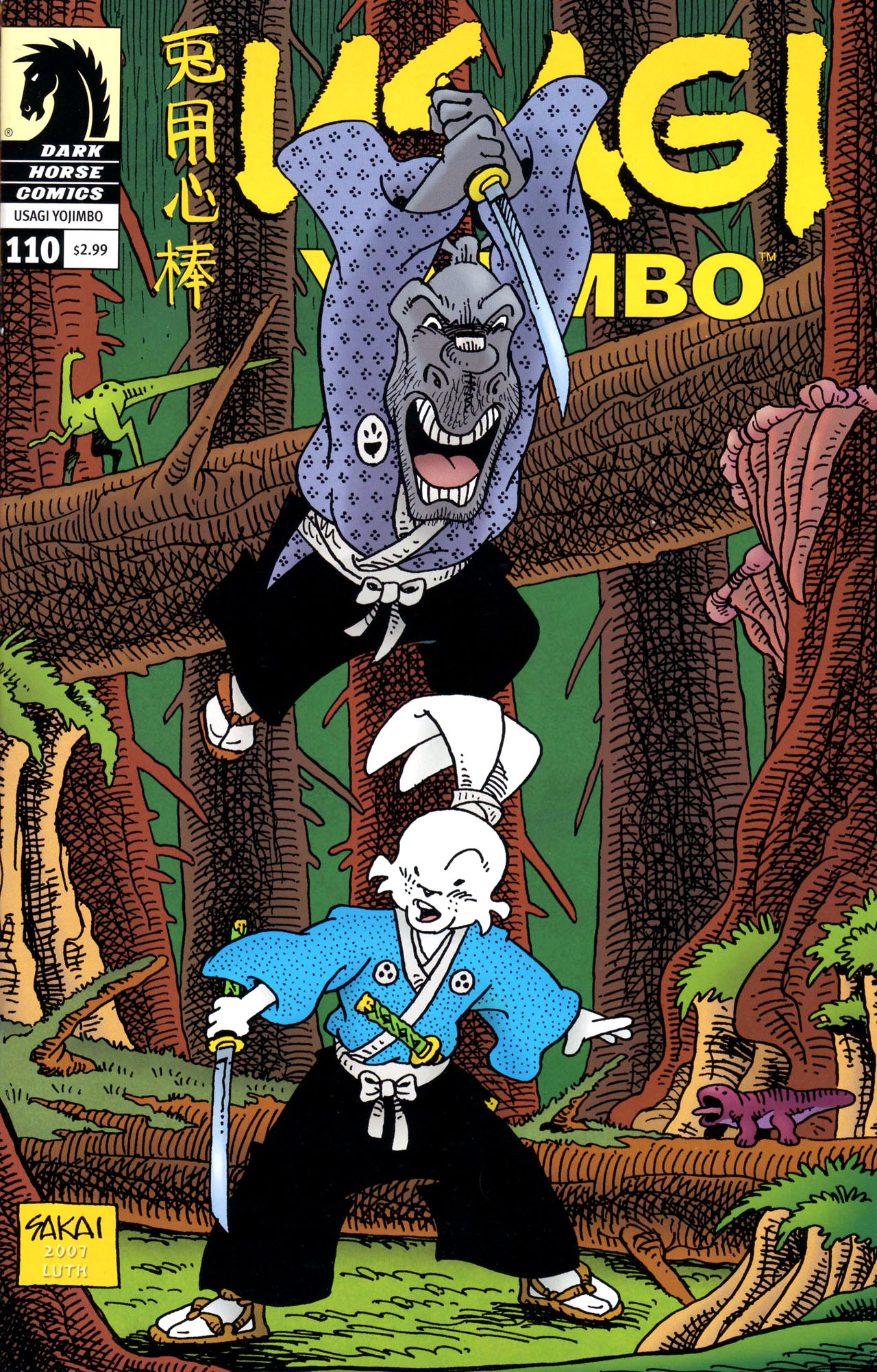 Read online Usagi Yojimbo (1996) comic -  Issue #110 - 1
