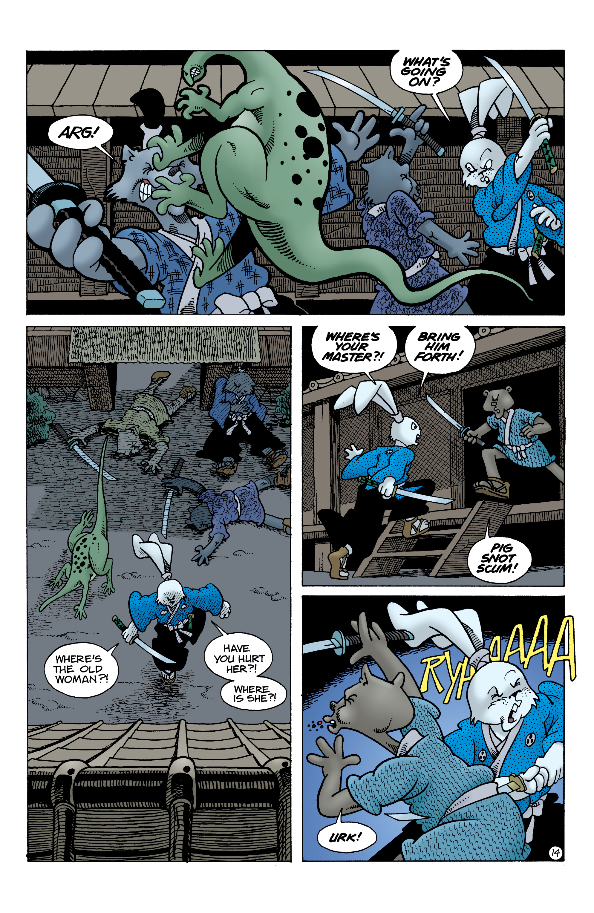 Read online Usagi Yojimbo: Wanderer’s Road comic -  Issue #2 - 16