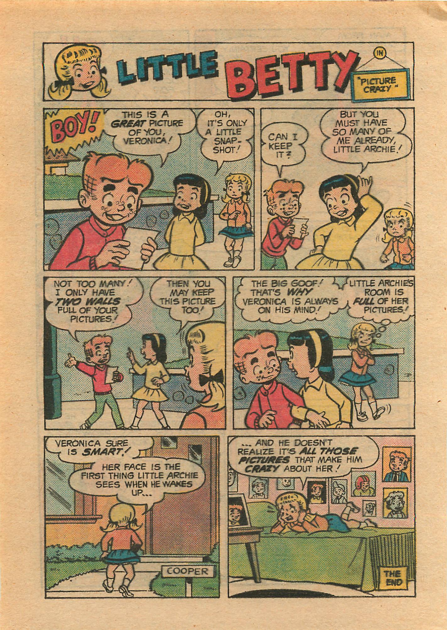Read online Little Archie Comics Digest Magazine comic -  Issue #9 - 111