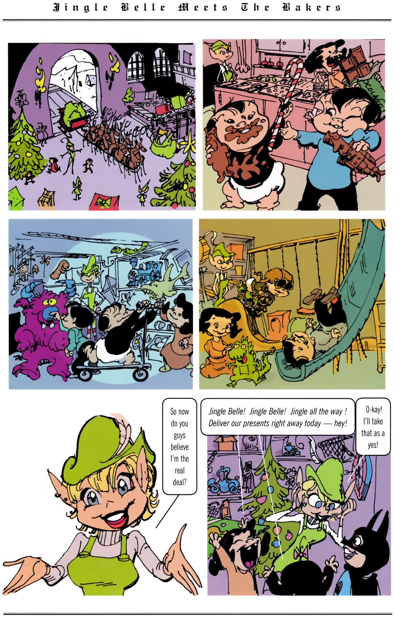 Read online The Bakers Meet Jingle Belle comic -  Issue # Full - 18