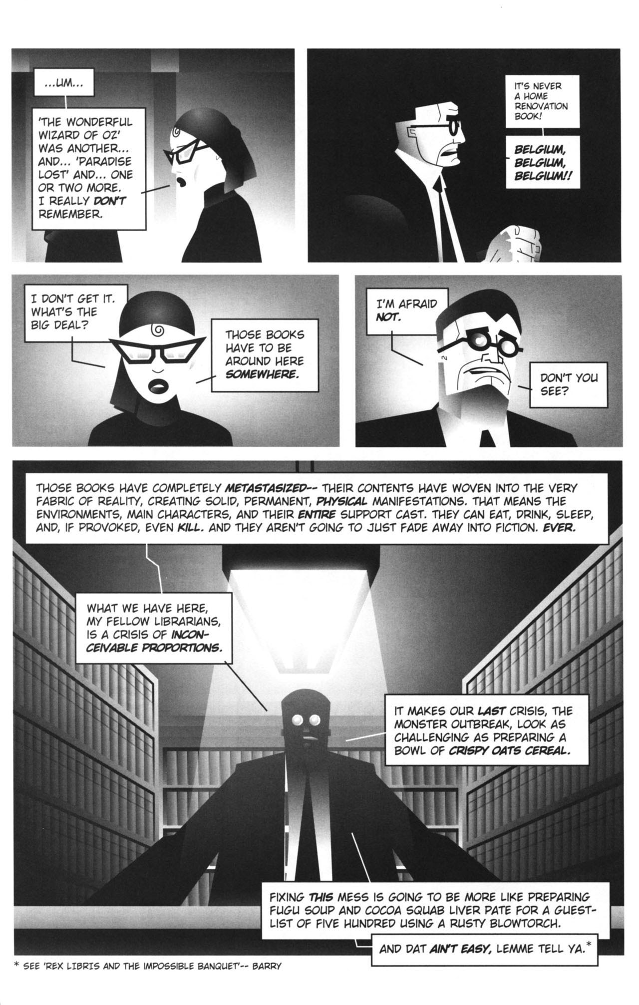 Read online Rex Libris comic -  Issue #9 - 6