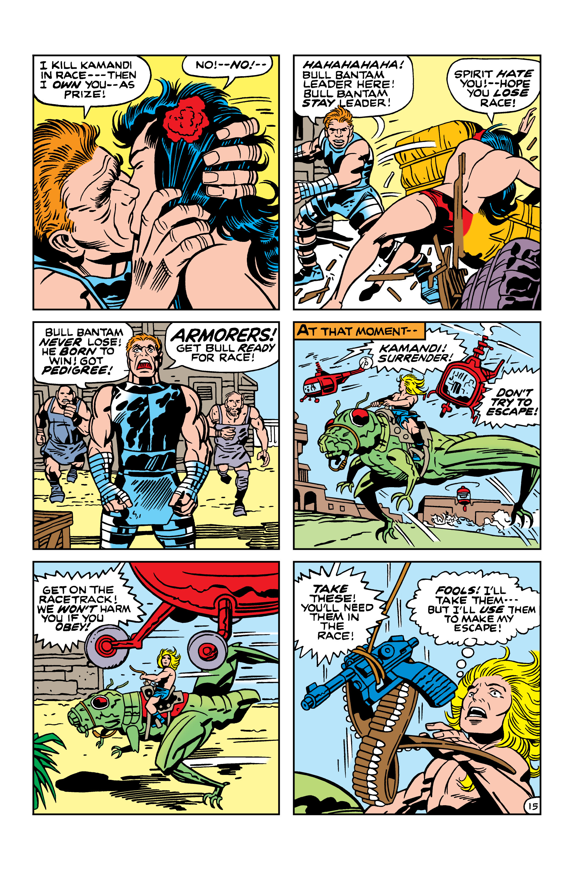 Read online Kamandi, The Last Boy On Earth comic -  Issue #13 - 16