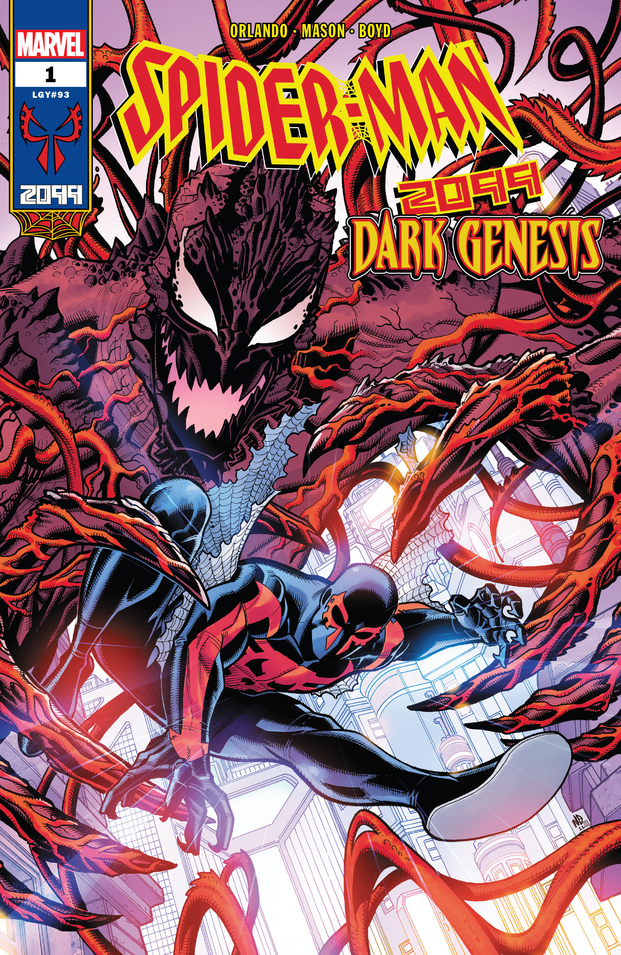 Read online Spider-Man 2099: Dark Genesis comic -  Issue #1 - 1