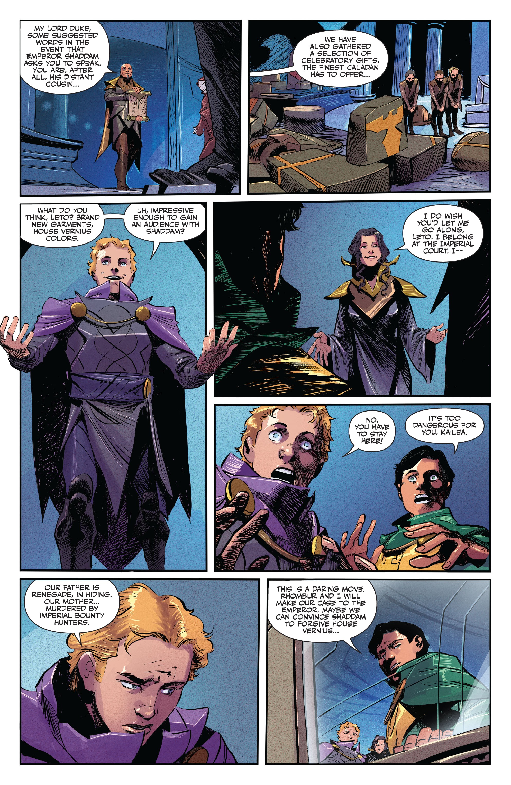 Read online Dune: House Atreides comic -  Issue #10 - 4