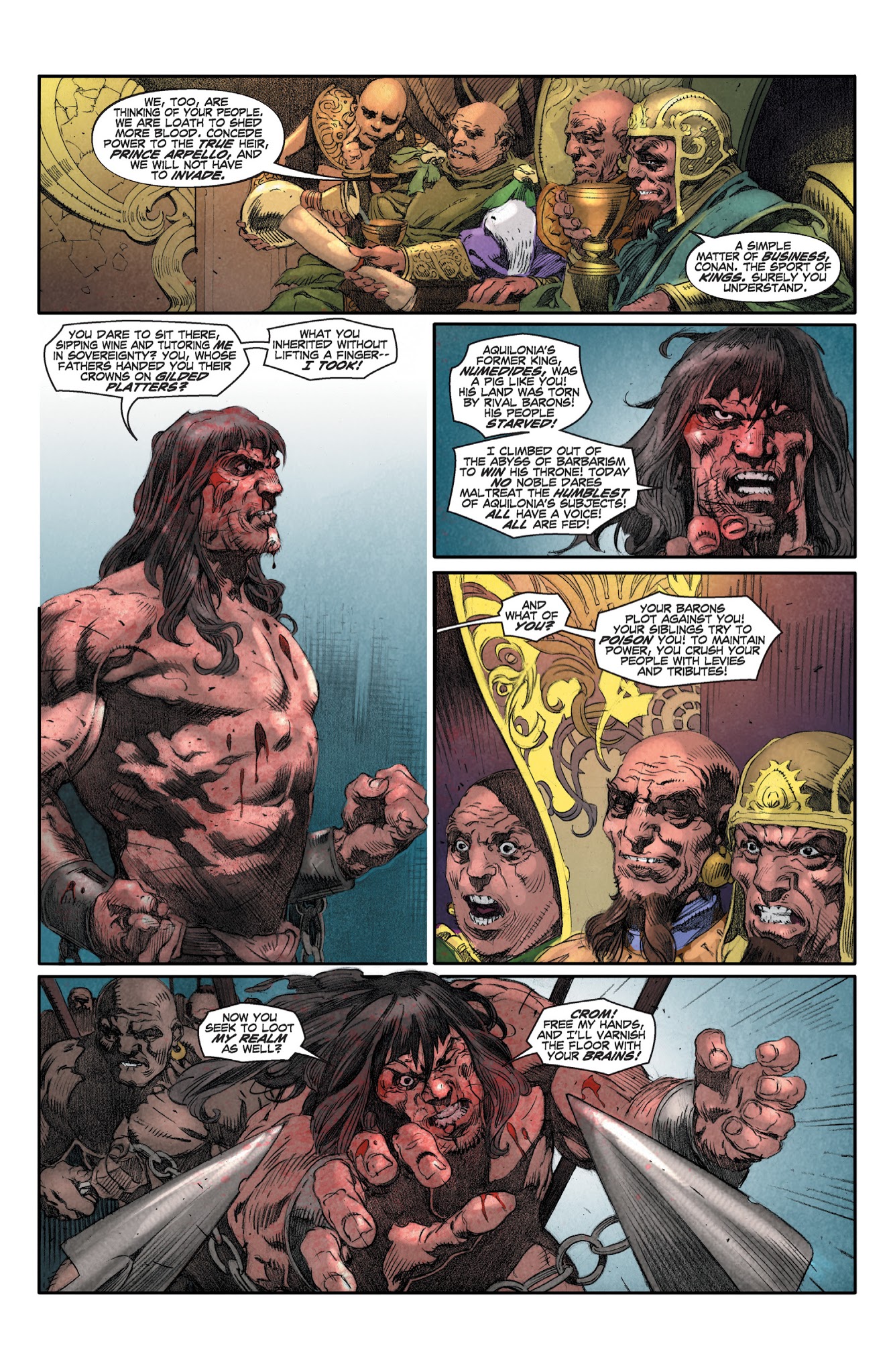 Read online King Conan: The Scarlet Citadel comic -  Issue # TPB - 24