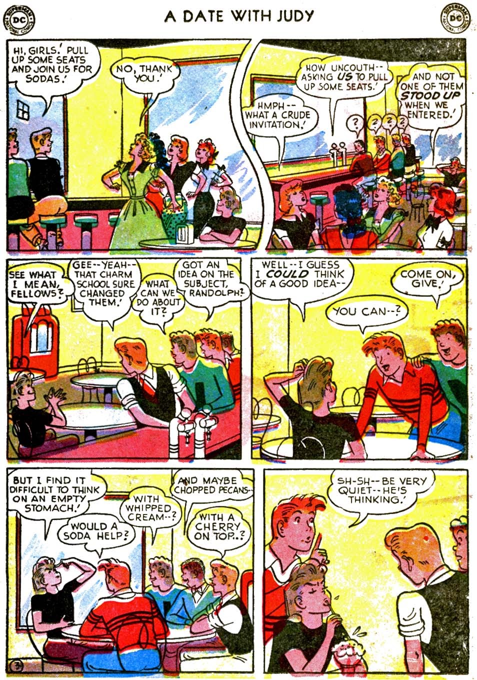 Read online A Date with Judy comic -  Issue #26 - 15