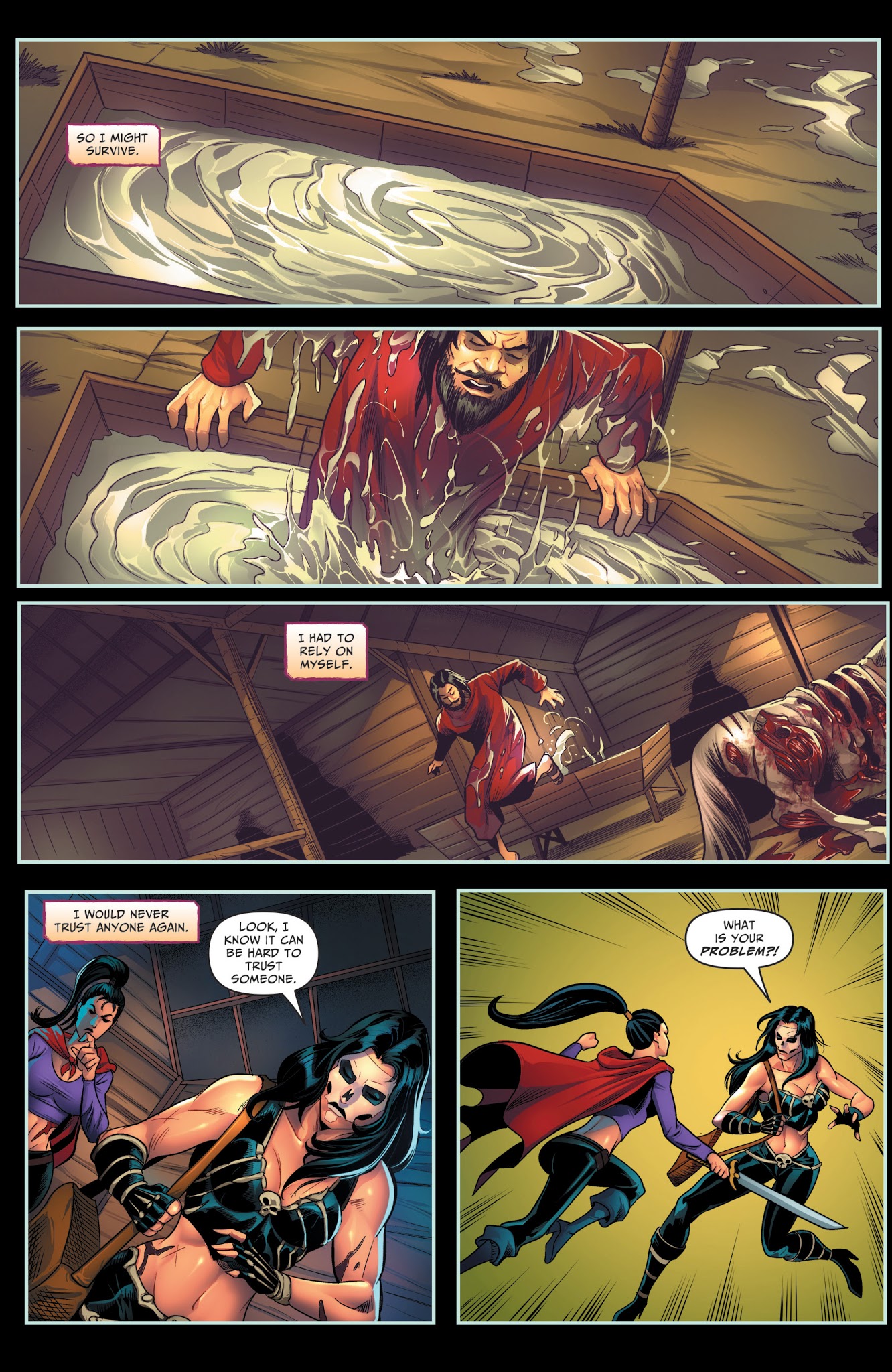 Read online Grimm Fairy Tales: Dance of the Dead comic -  Issue #2 - 9