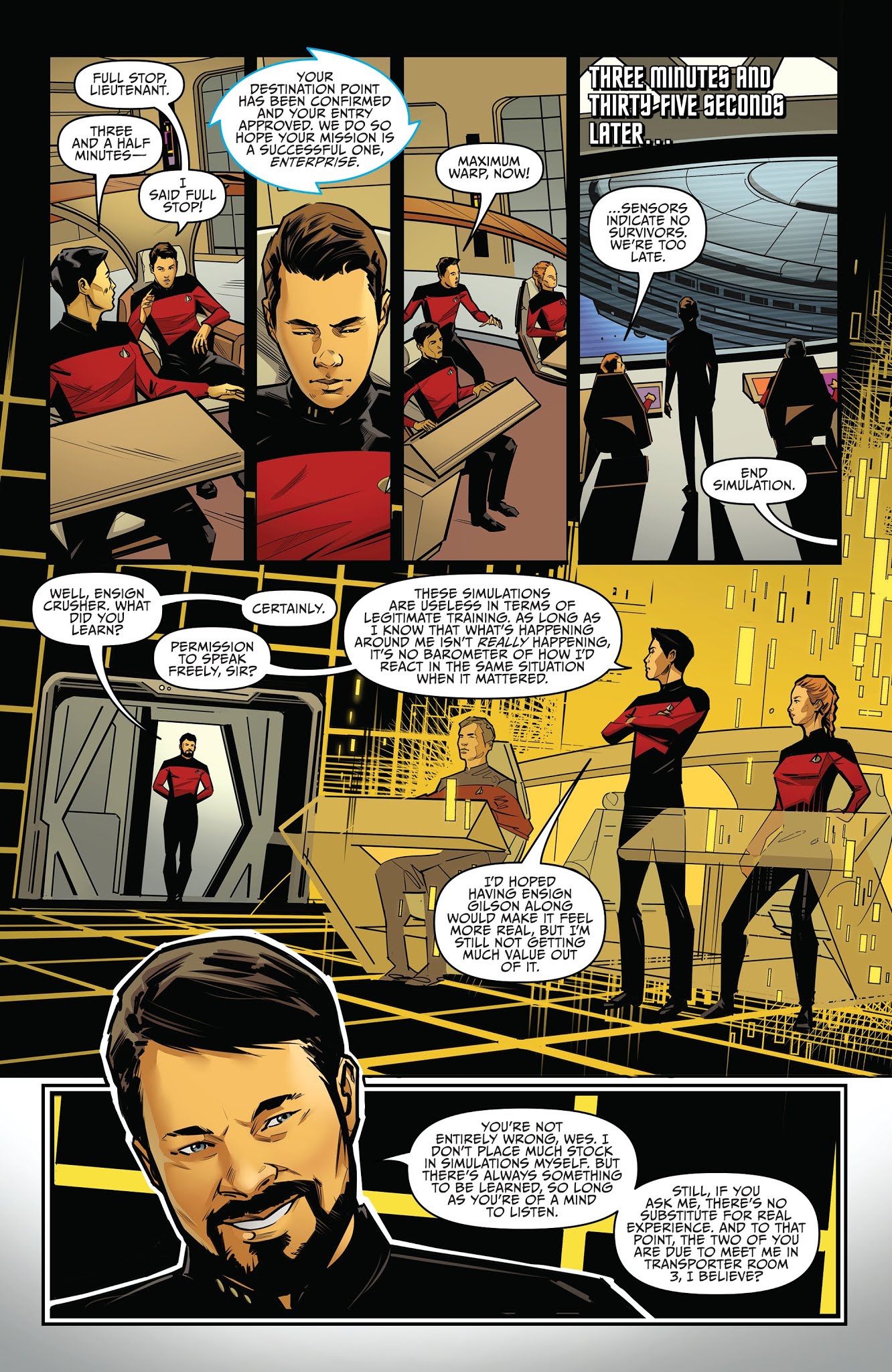 Read online Star Trek: The Next Generation: Terra Incognita comic -  Issue #4 - 5