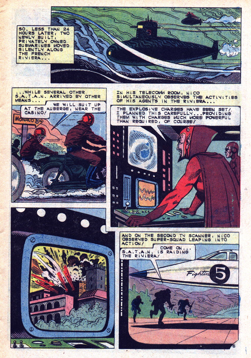 Read online The Fightin' 5 comic -  Issue #38 - 9