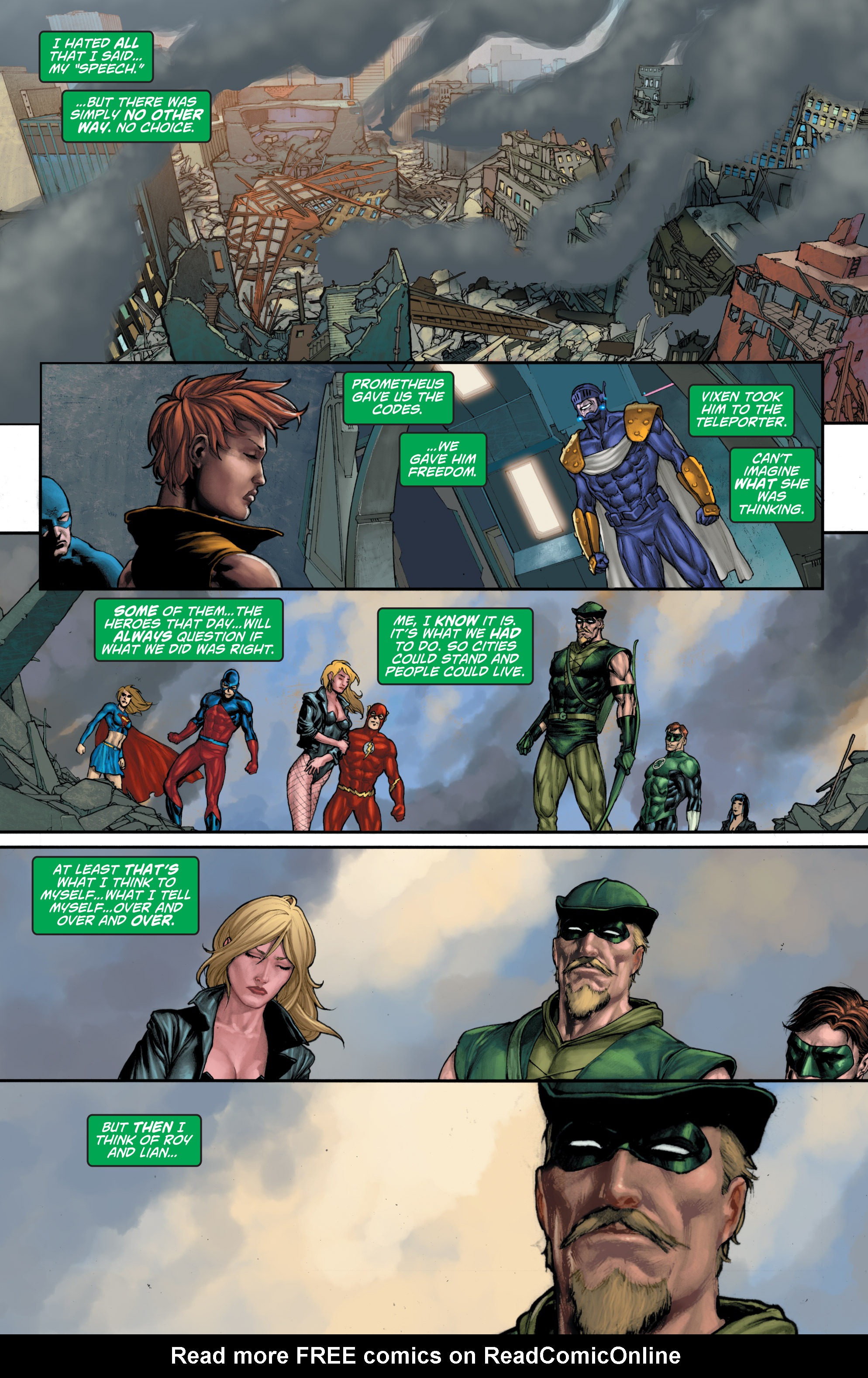 Read online Justice League: Cry for Justice comic -  Issue #7 - 18