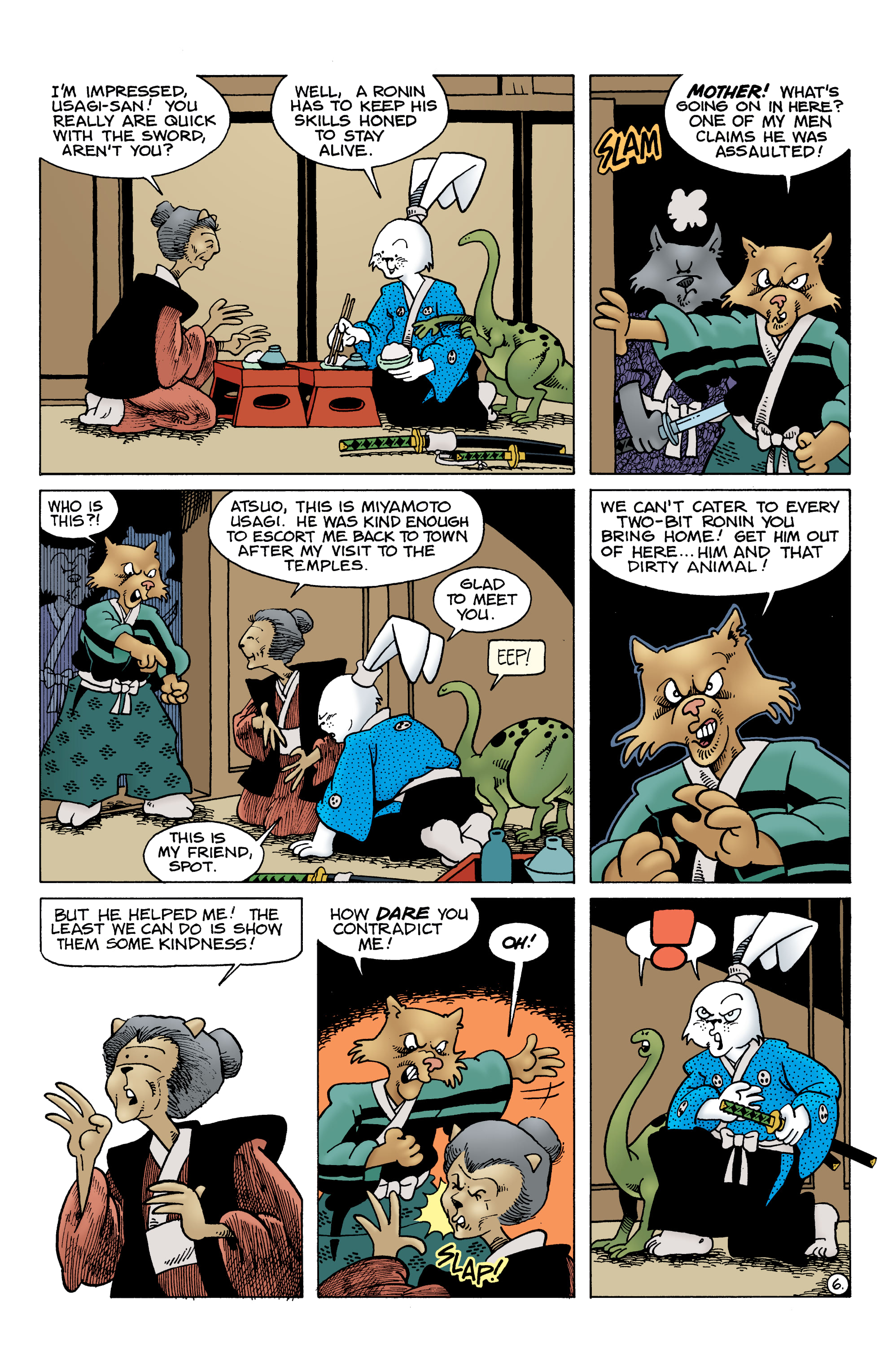 Read online Usagi Yojimbo: Wanderer’s Road comic -  Issue #2 - 8