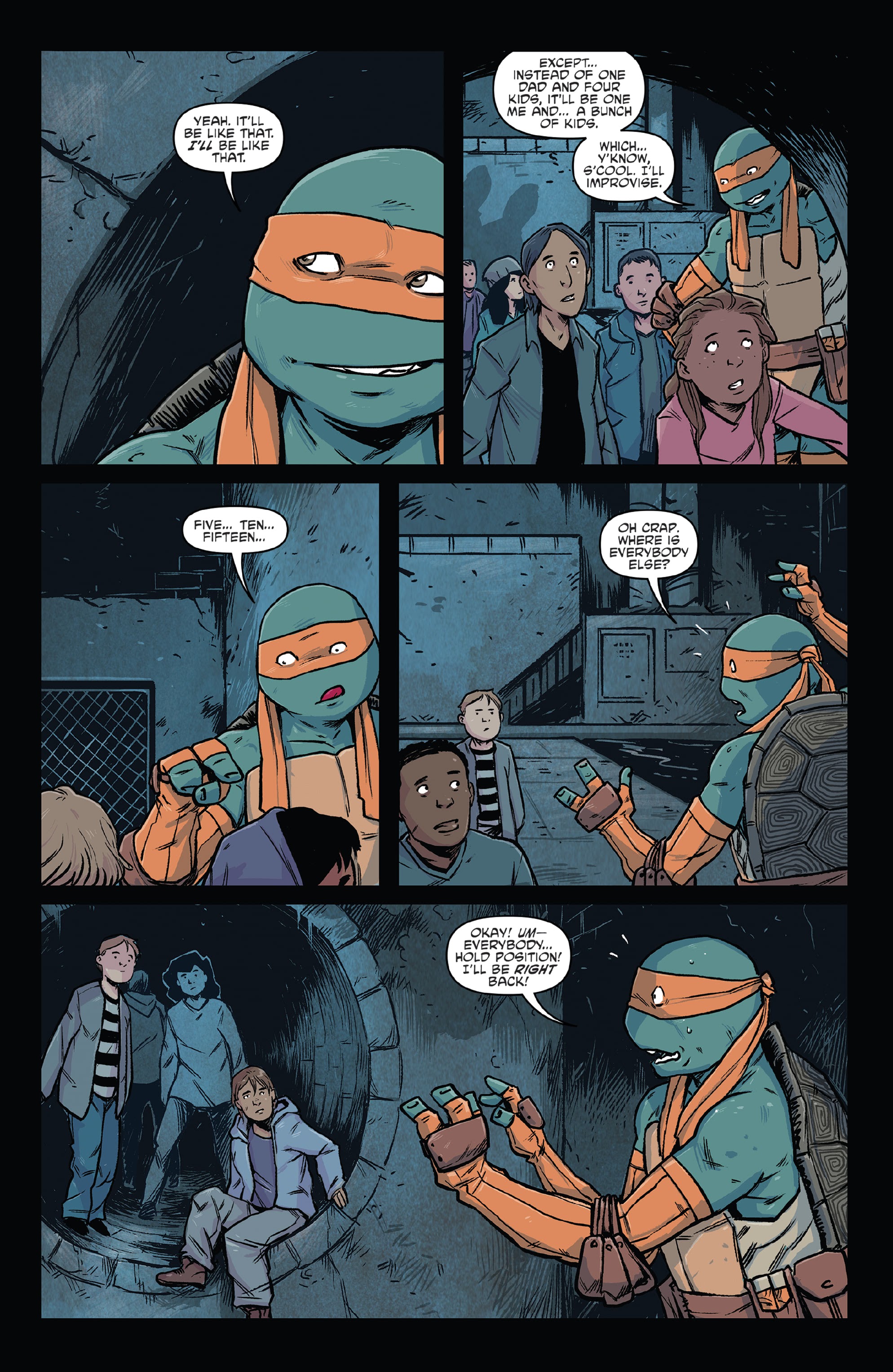Read online Teenage Mutant Ninja Turtles: Best Of comic -  Issue # Michelangelo - 75