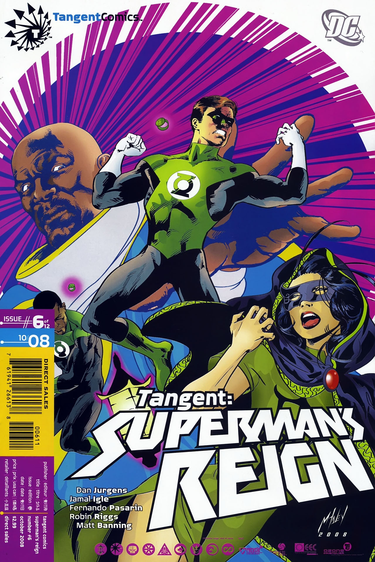 Read online Tangent: Superman's Reign comic -  Issue #6 - 1