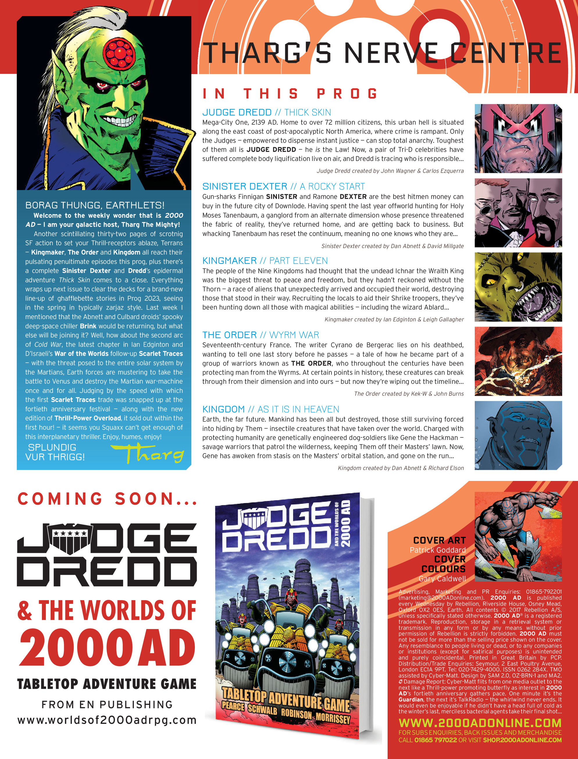 Read online 2000 AD comic -  Issue #2021 - 2