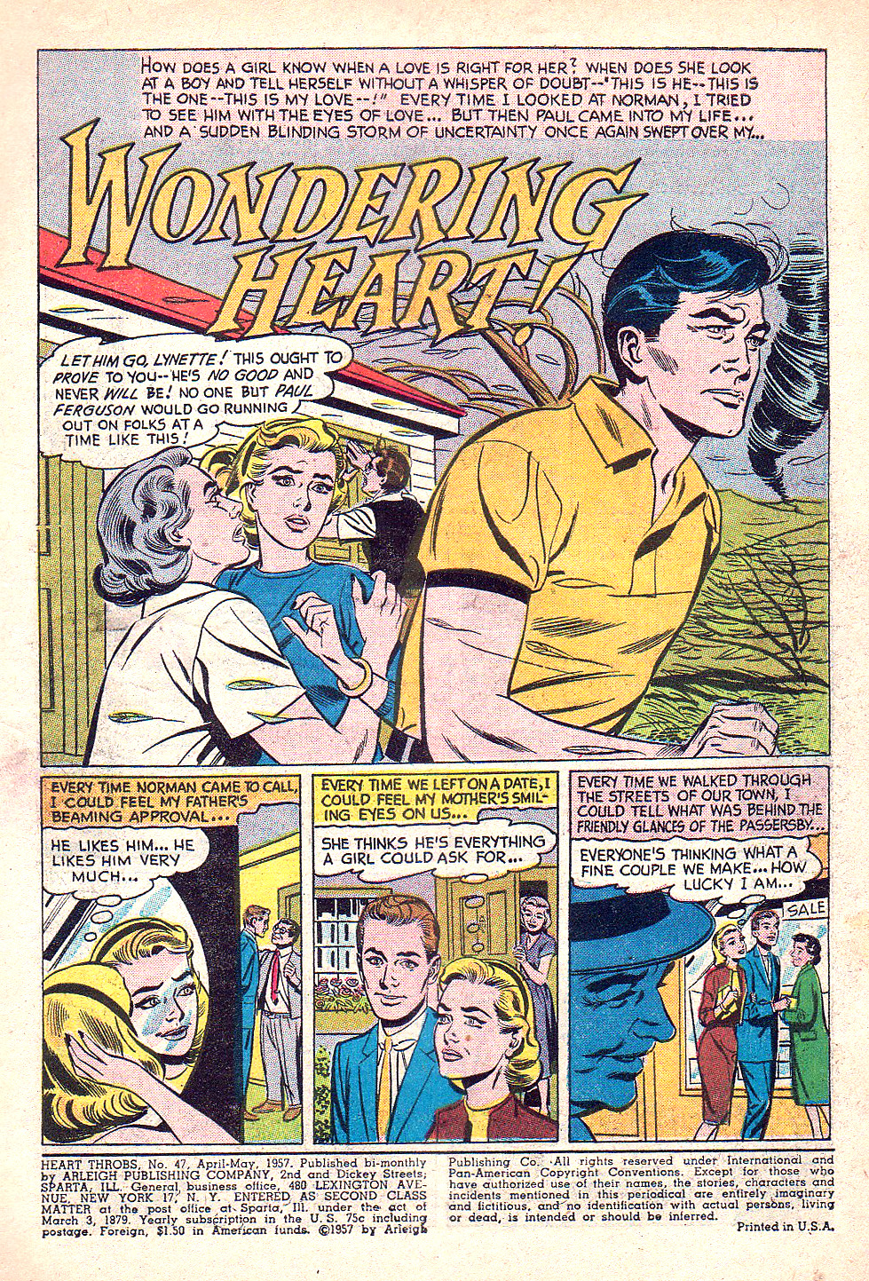 Read online Heart Throbs comic -  Issue #47 - 3