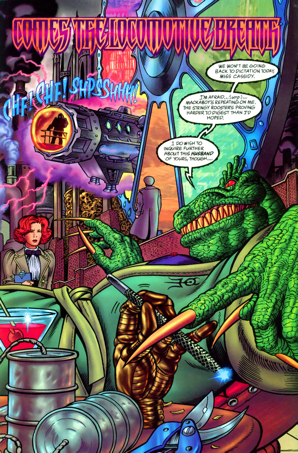 Read online Neil Gaiman's Teknophage comic -  Issue #5 - 6