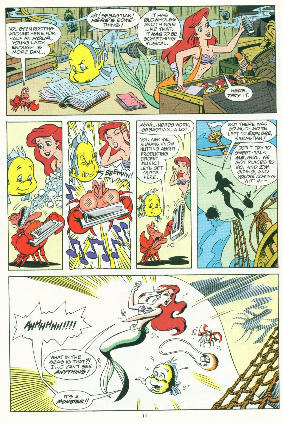 Read online Disney's The Little Mermaid Limited Series comic -  Issue #4 - 12