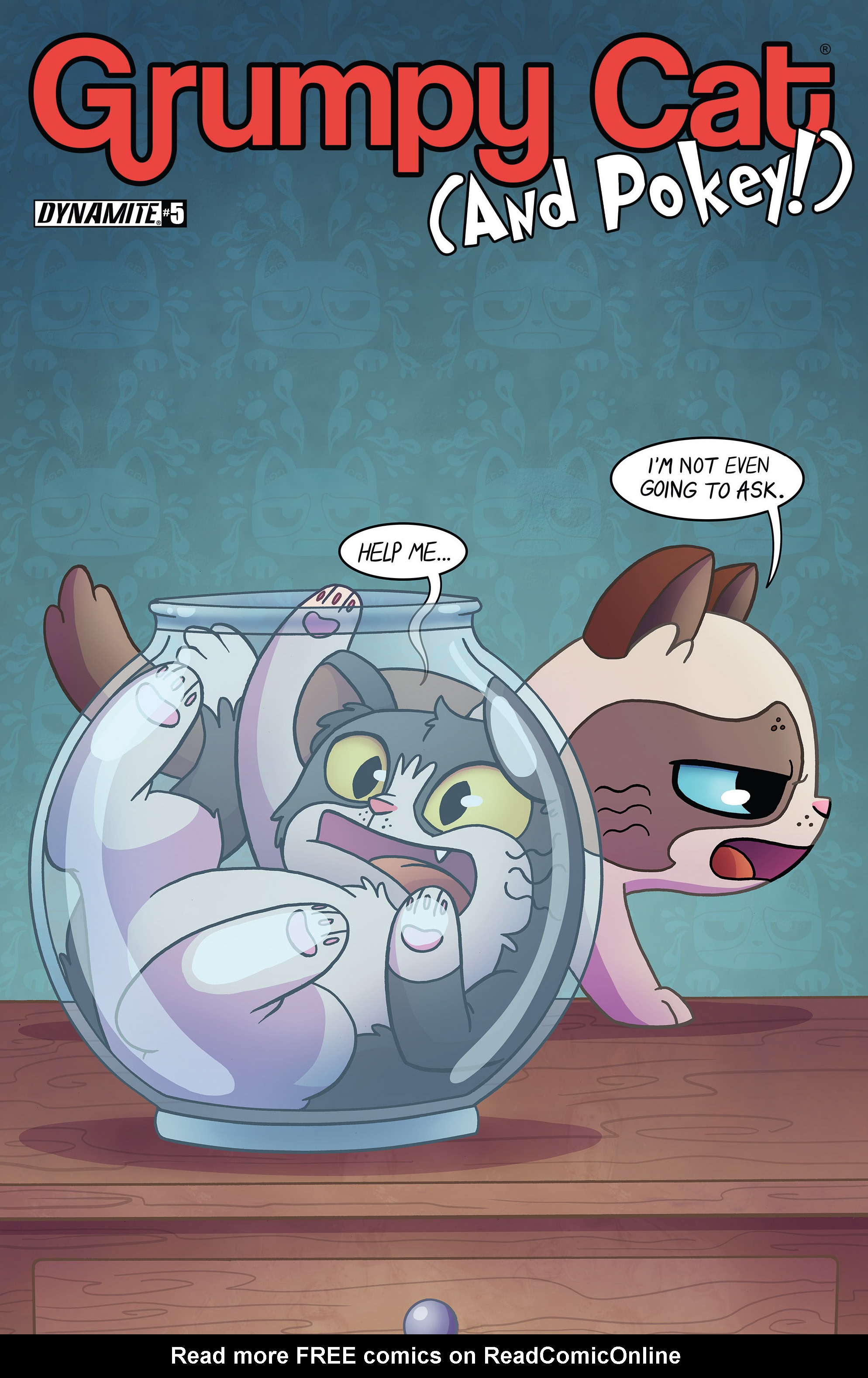 Read online Grumpy Cat & Pokey comic -  Issue #5 - 1