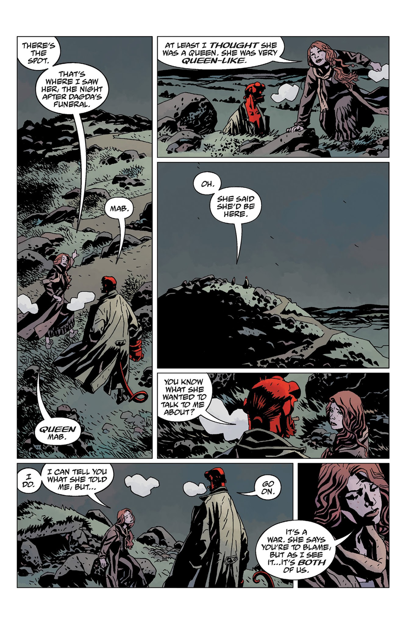 Read online Hellboy: The Wild Hunt comic -  Issue # TPB - 66