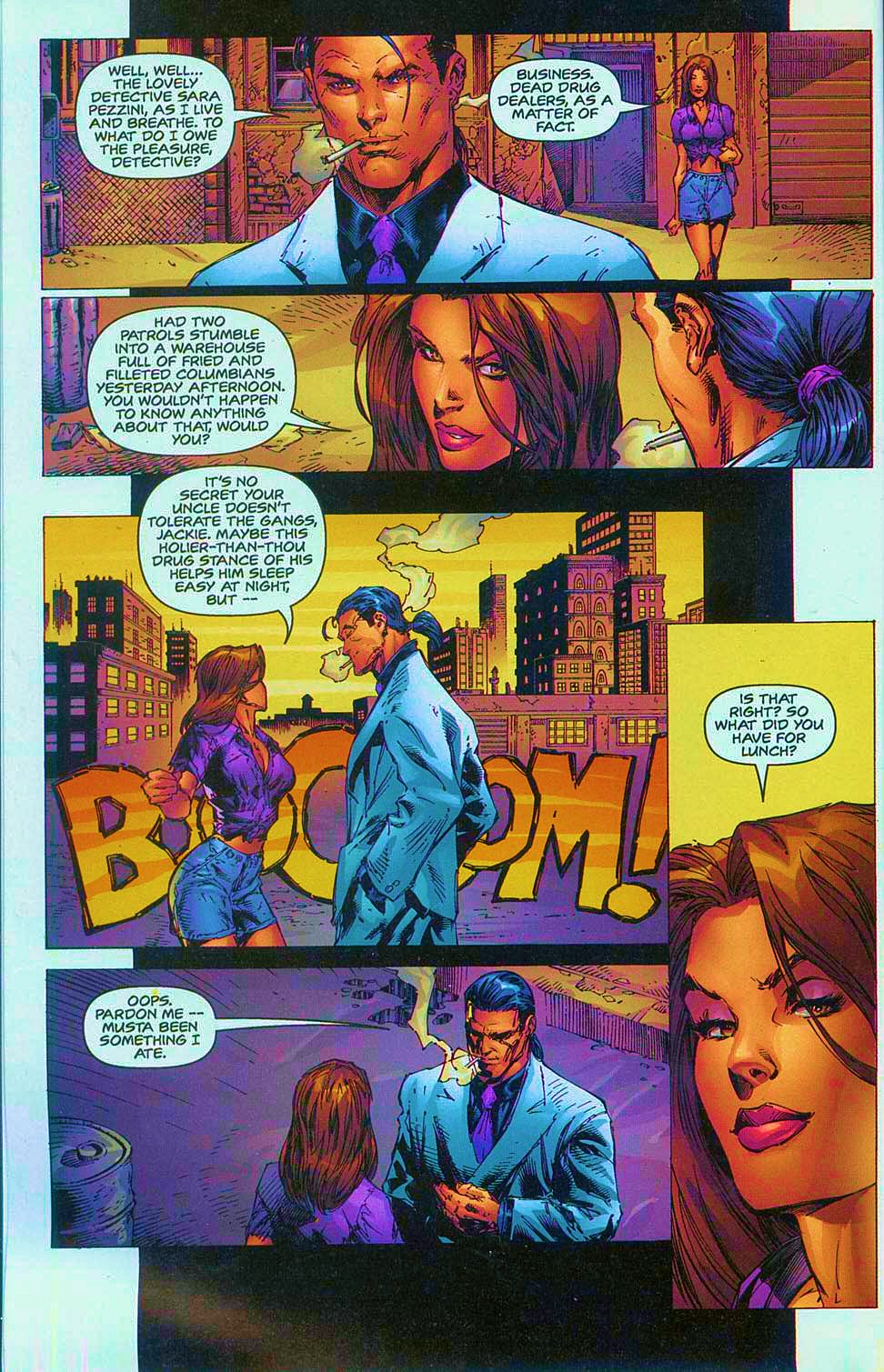 Read online Overkill: Witchblade/Aliens/Darkness/Predator comic -  Issue #1 - 17