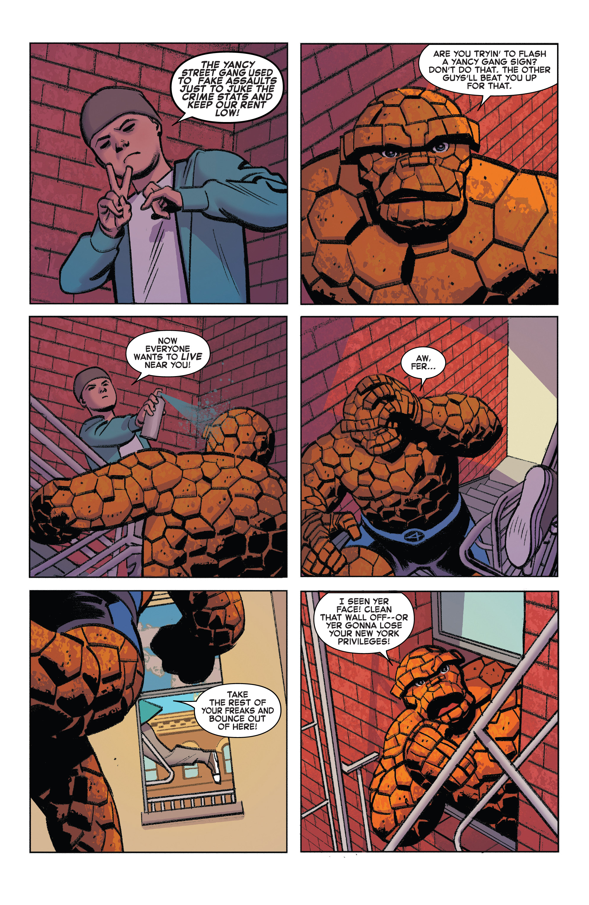 Read online Fantastic Four: 4 Yancy Street comic -  Issue # Full - 12