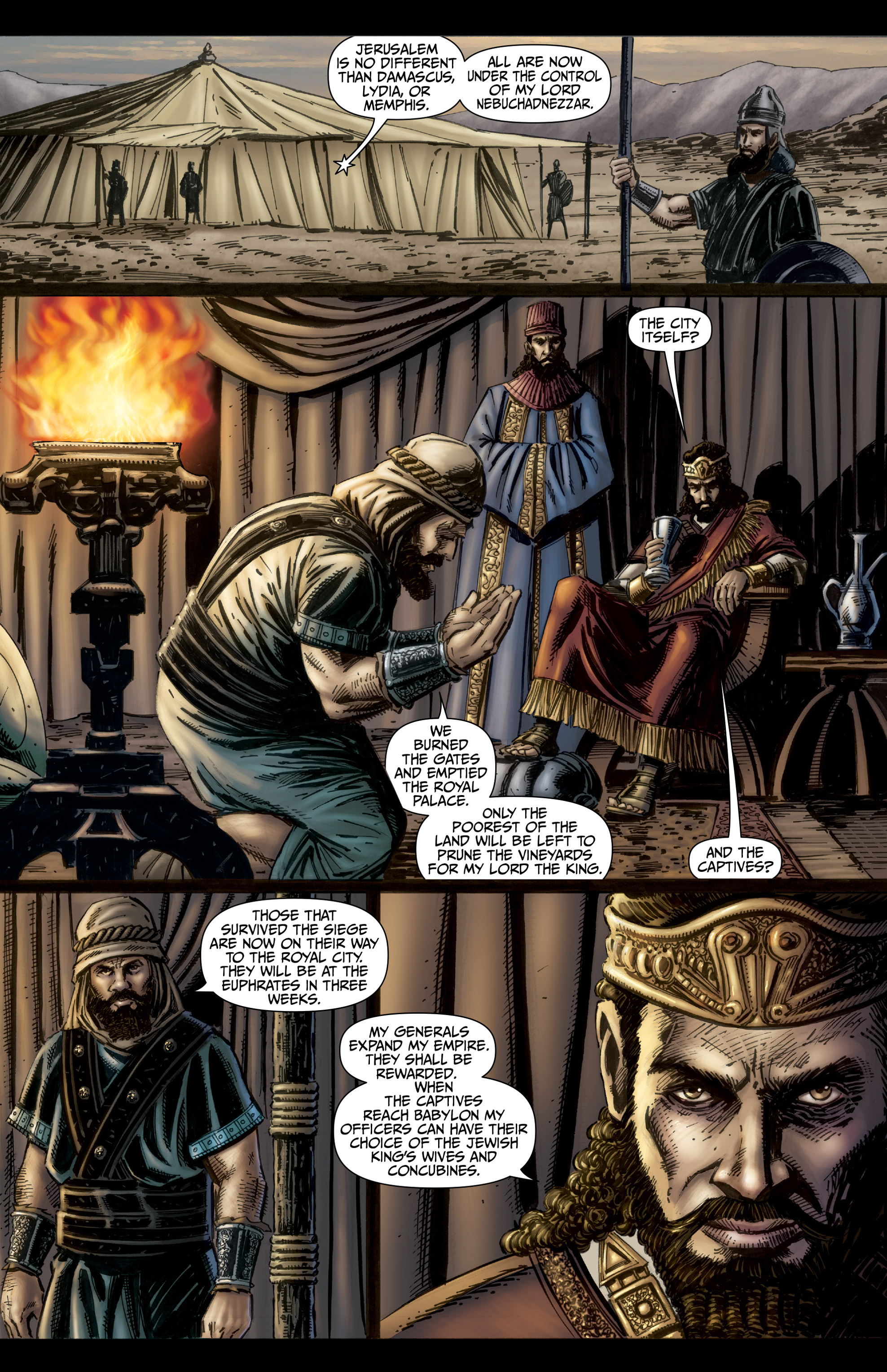 Read online The Kingstone Bible comic -  Issue #7 - 16