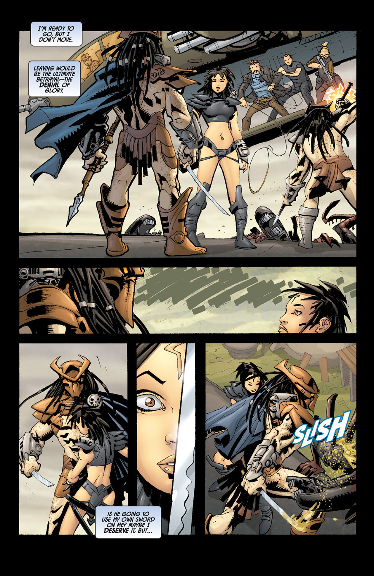 Read online Aliens vs. Predator: Three World War comic -  Issue #6 - 21
