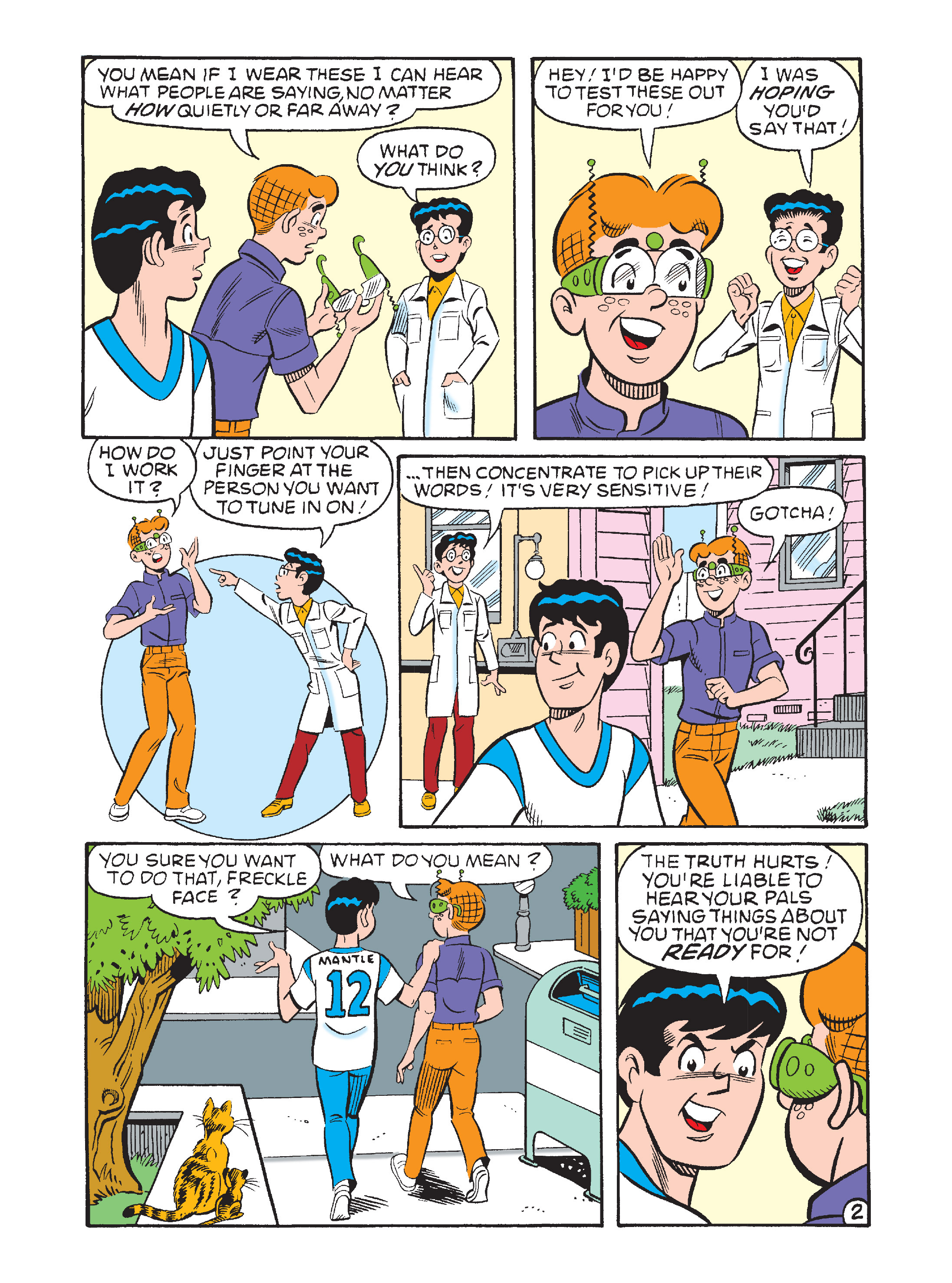 Read online Archie's Funhouse Double Digest comic -  Issue #6 - 182