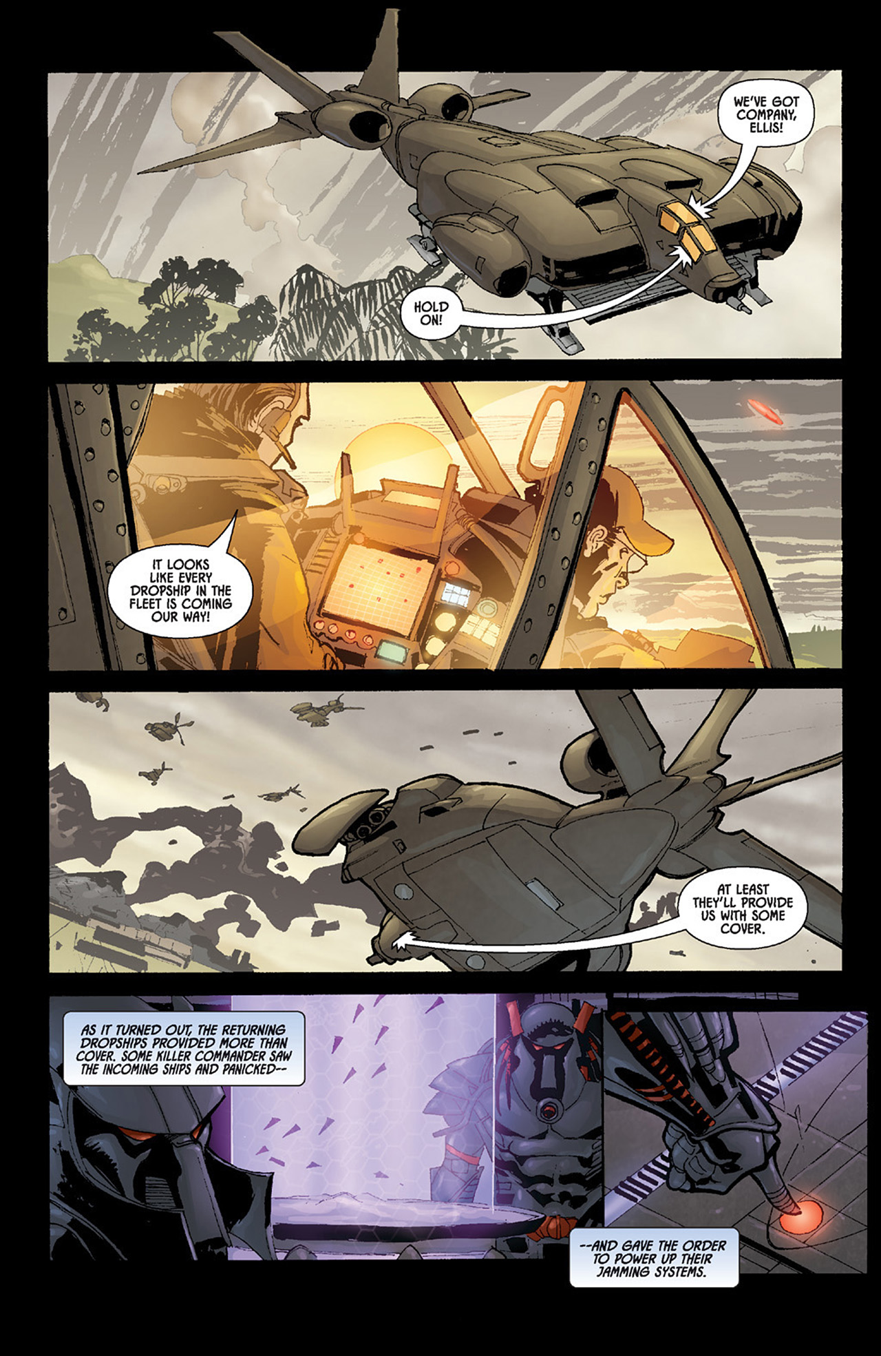 Read online Aliens vs. Predator: Three World War comic -  Issue #6 - 15